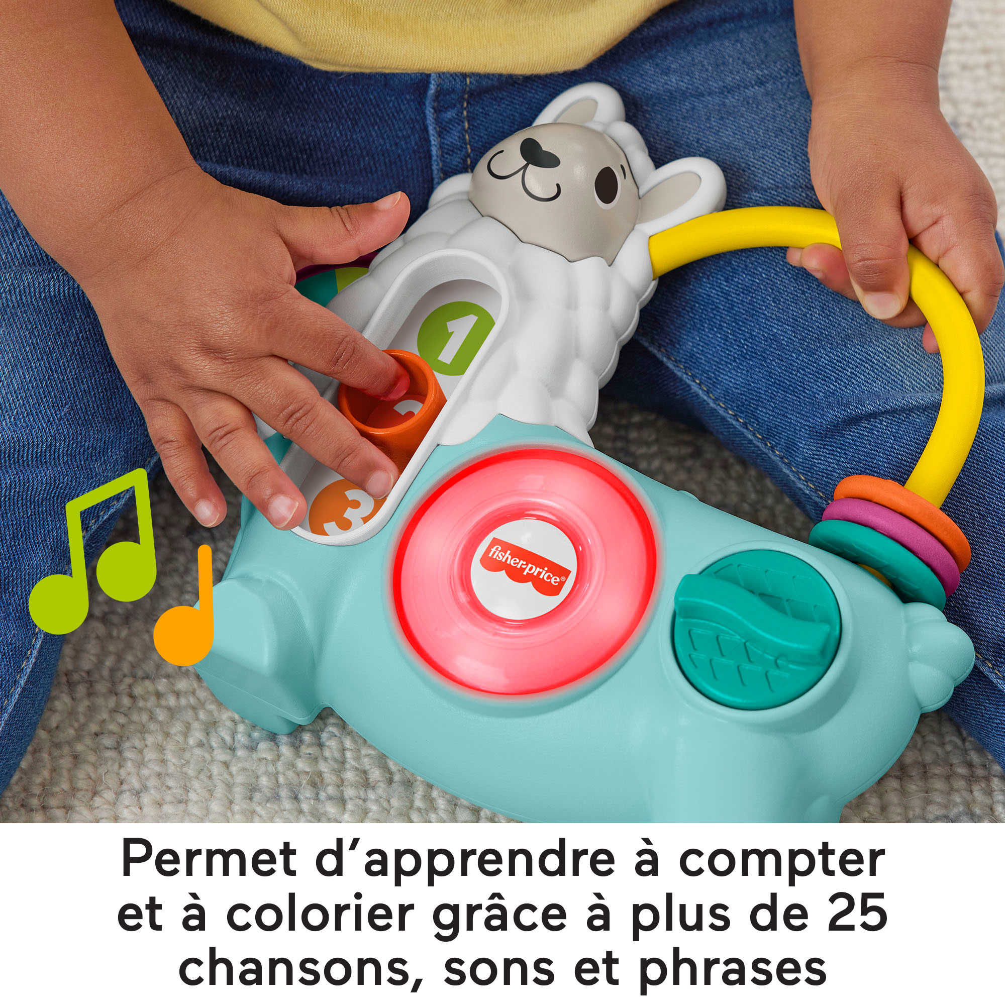 Fisher-Price - Emma Le Lama - Jouet D'Éveil - 6 Mois Et + - Image 4