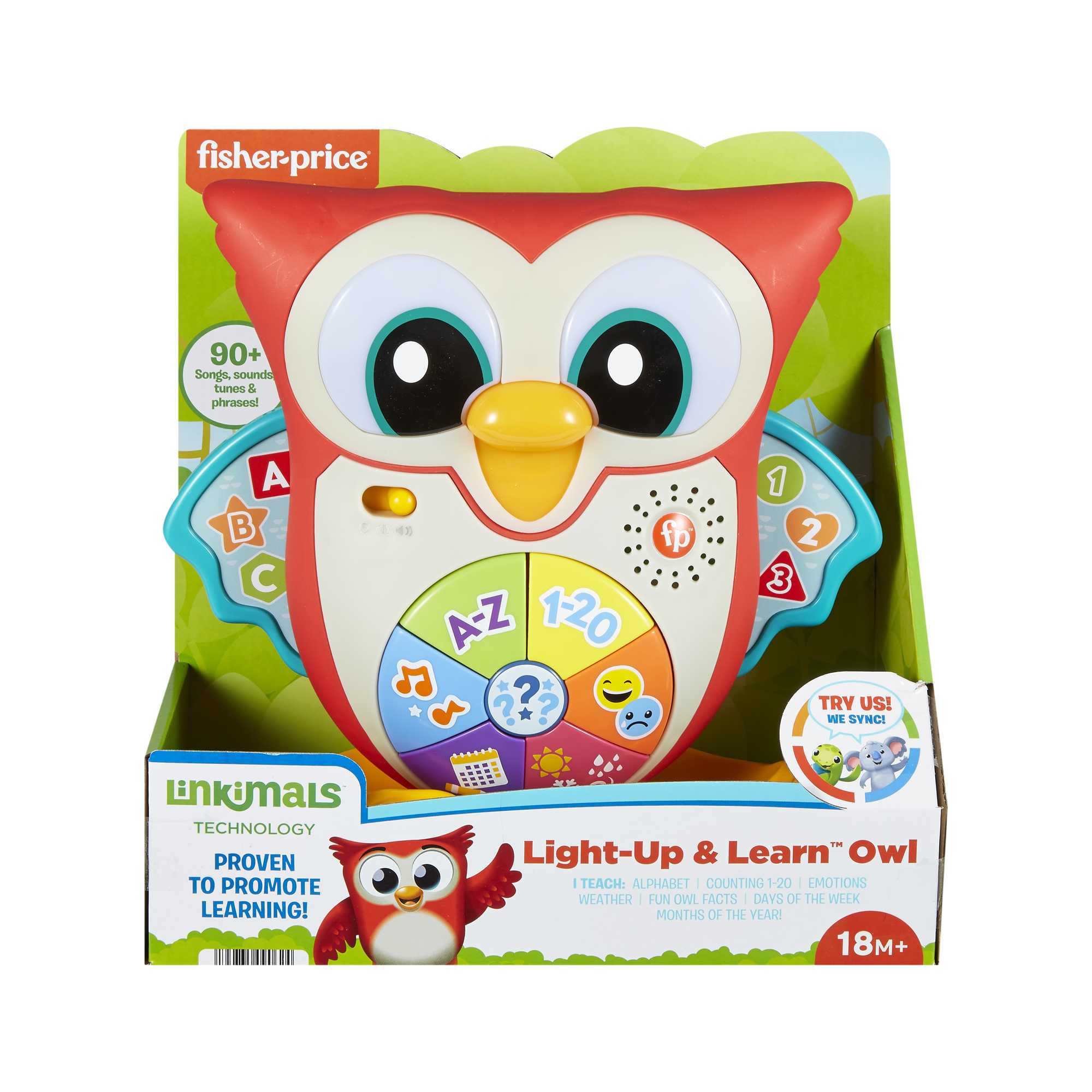 Fisher-Price Linkimals Light-Up & Learn Owl - Image 6