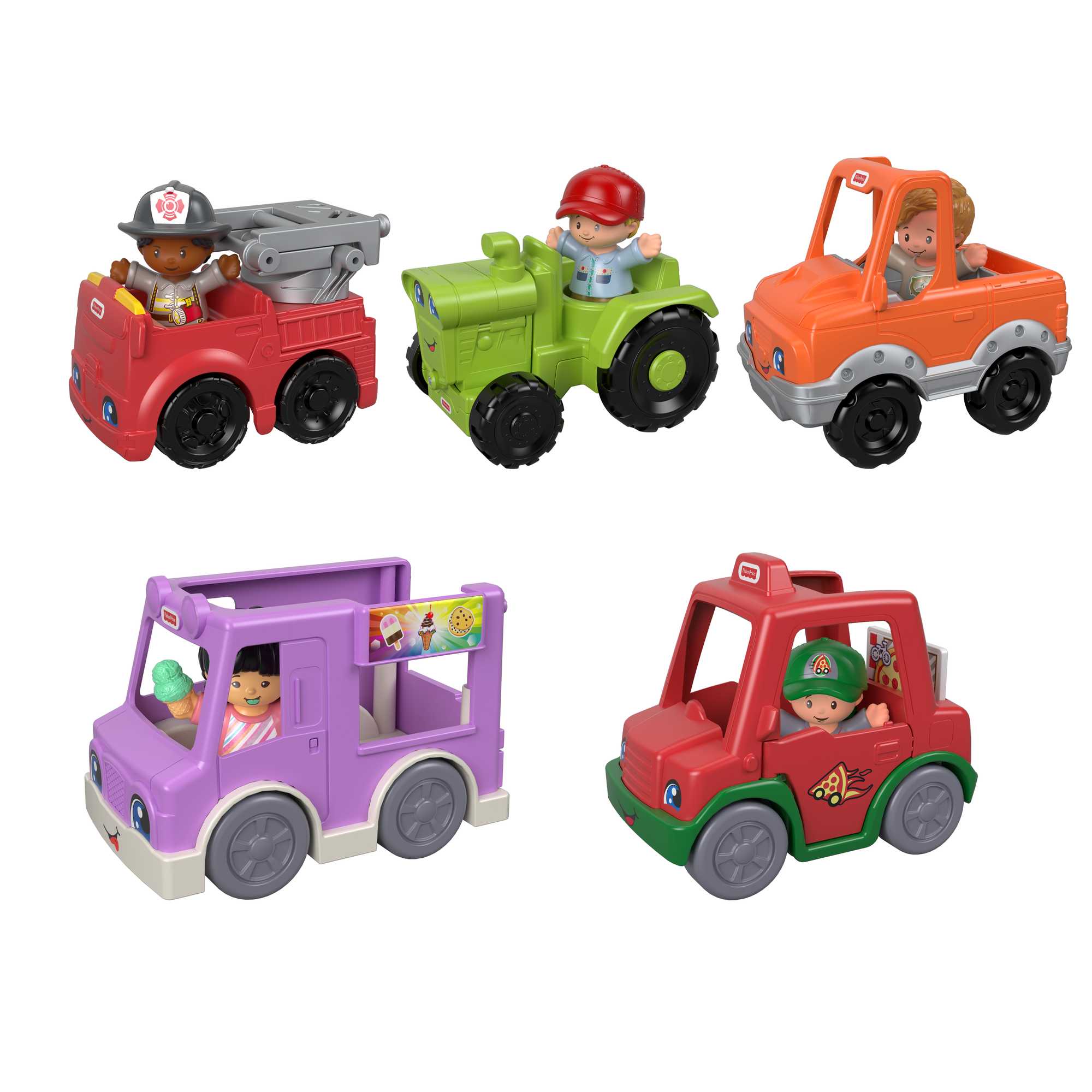 Fisher-Price Little People Around The Neighborhood Vehicle Pack - Image 2