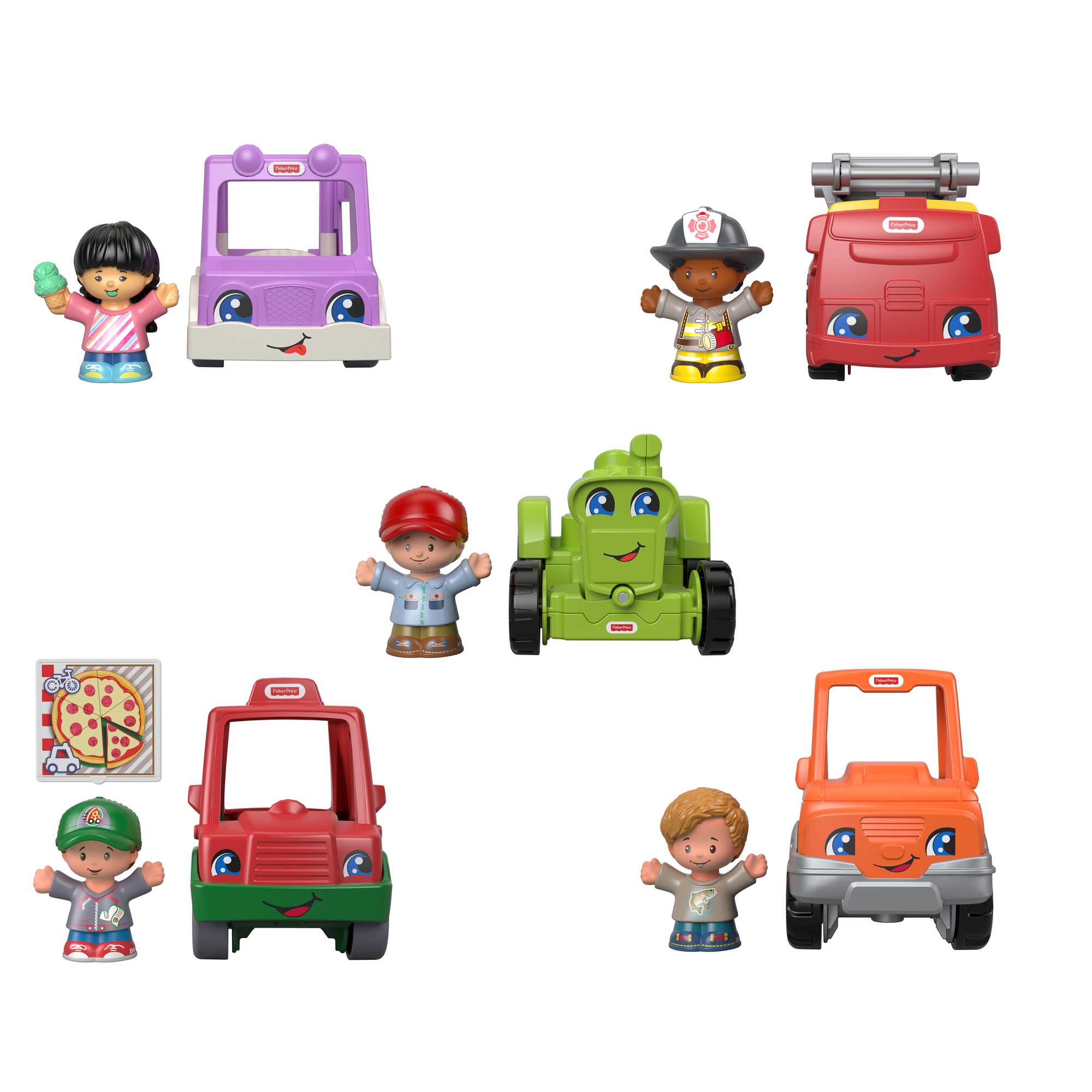 Fisher-Price Little People Around The Neighborhood Vehicle Pack - Image 3