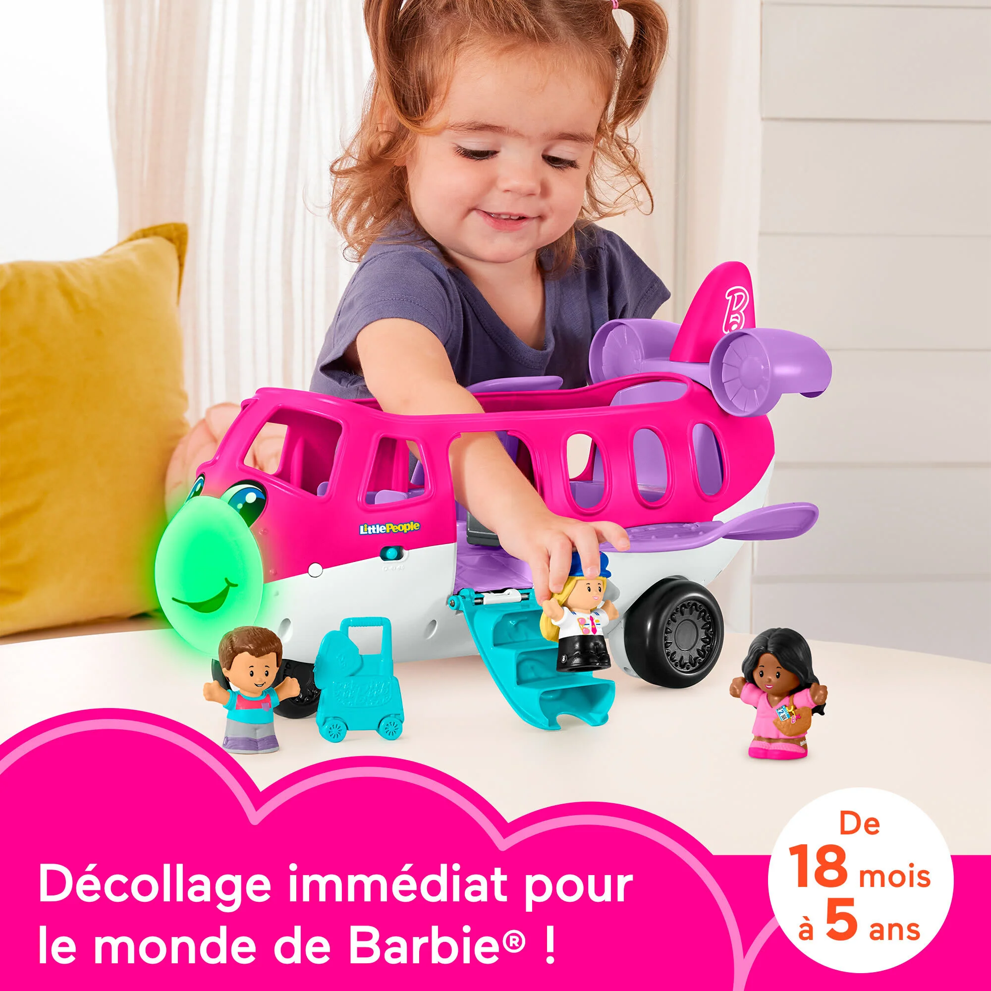 Fisher-Price - Little People - Avion De Rêve Barbie - Image 2
