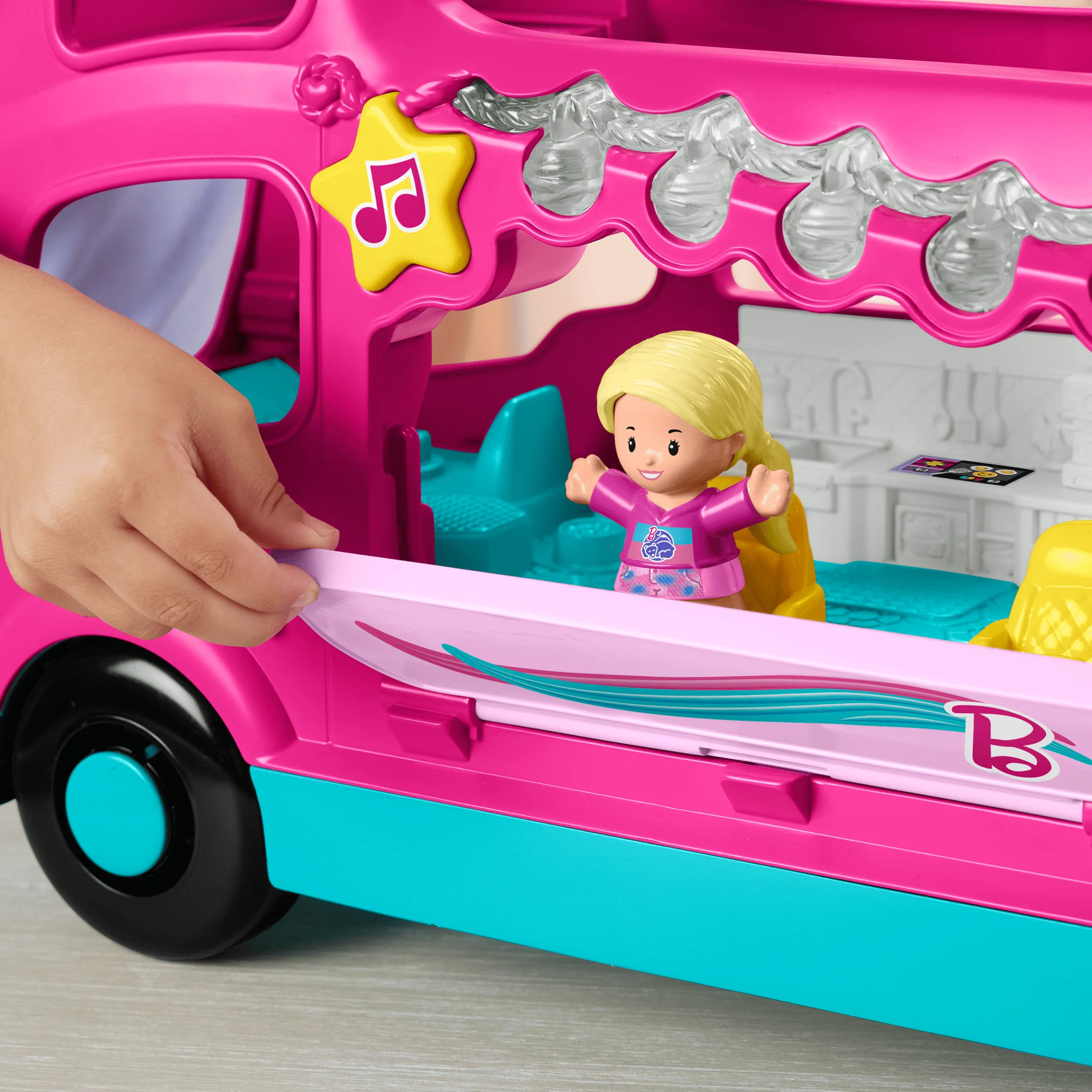 Fisher-Price Little People Barbie Dream Camper (D, Qe, F) - Image 5