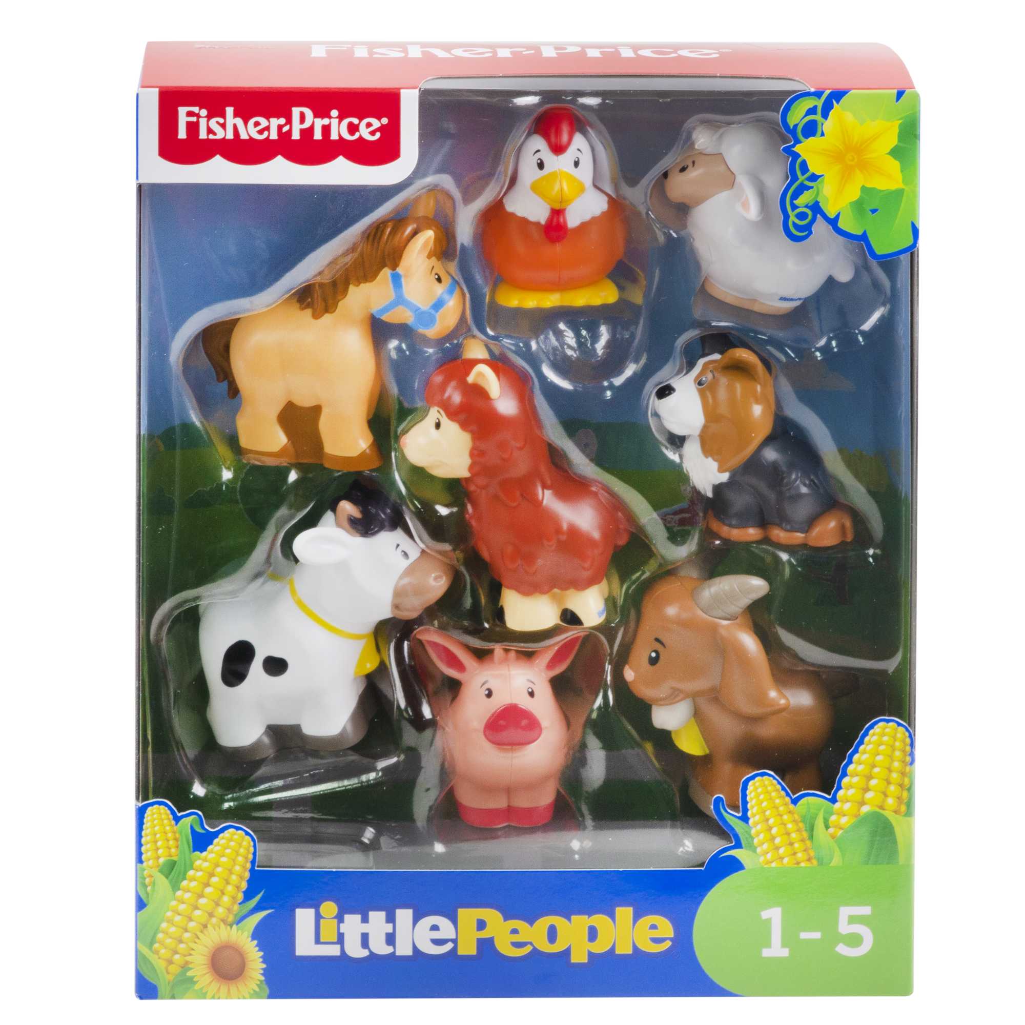 Fisher-Price Little People Bauernhof Tierfreunde Spielset (8 Figuren) - Image 5
