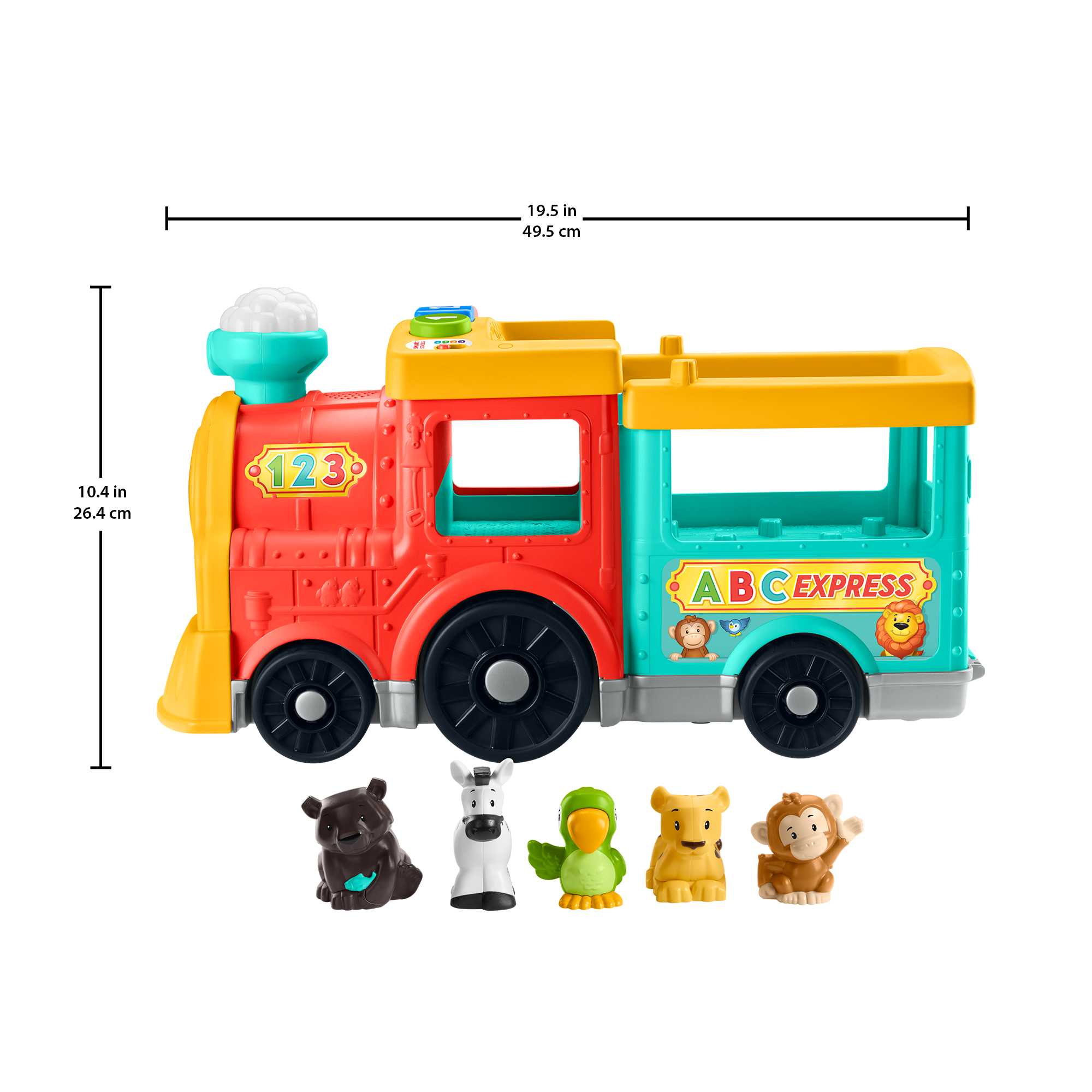 Fisher-Price Little People Big Abc Animal Train - Image 6