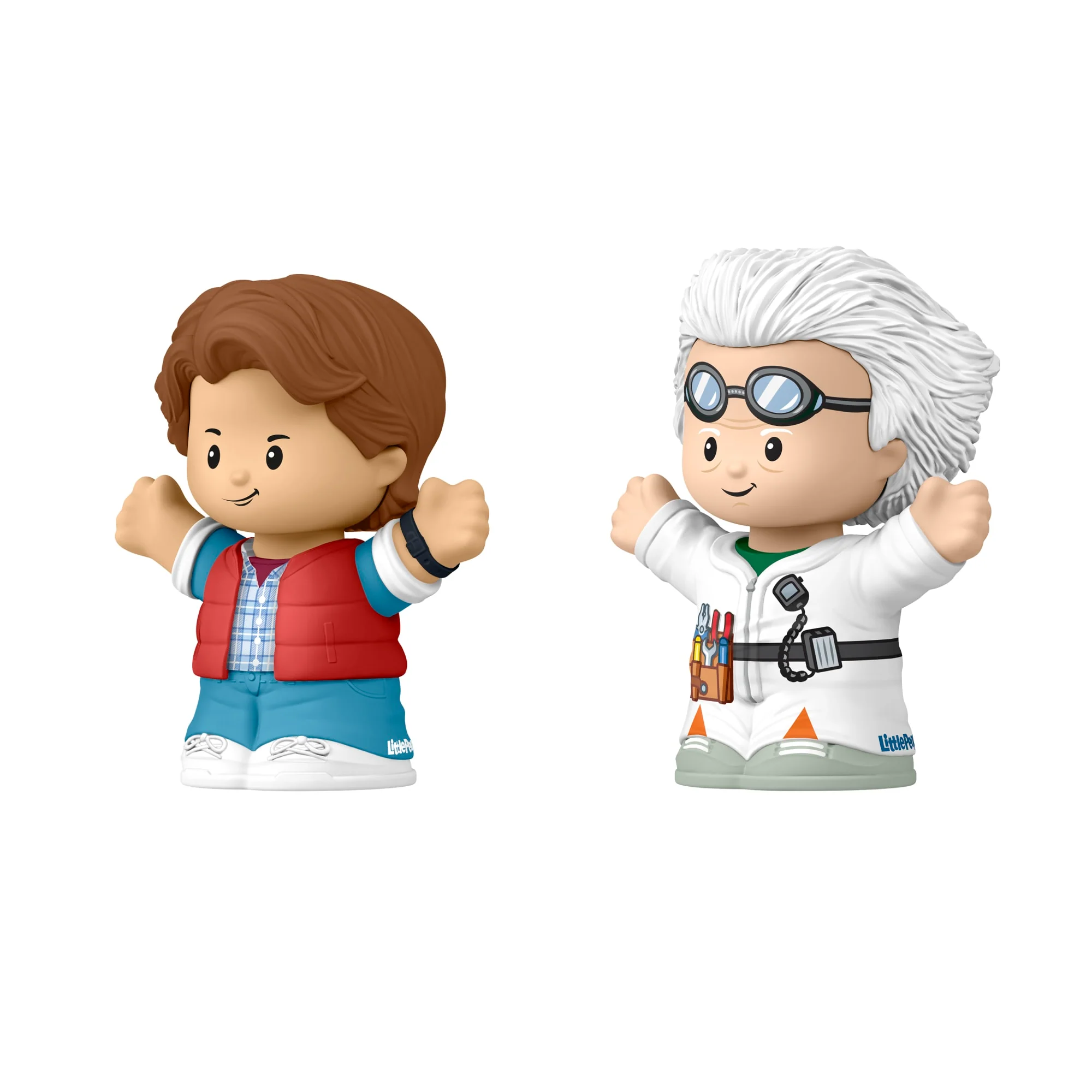 Little People Collector Back To The Future Special Edition Set For Movie Fans, 2 Figures - Image 3