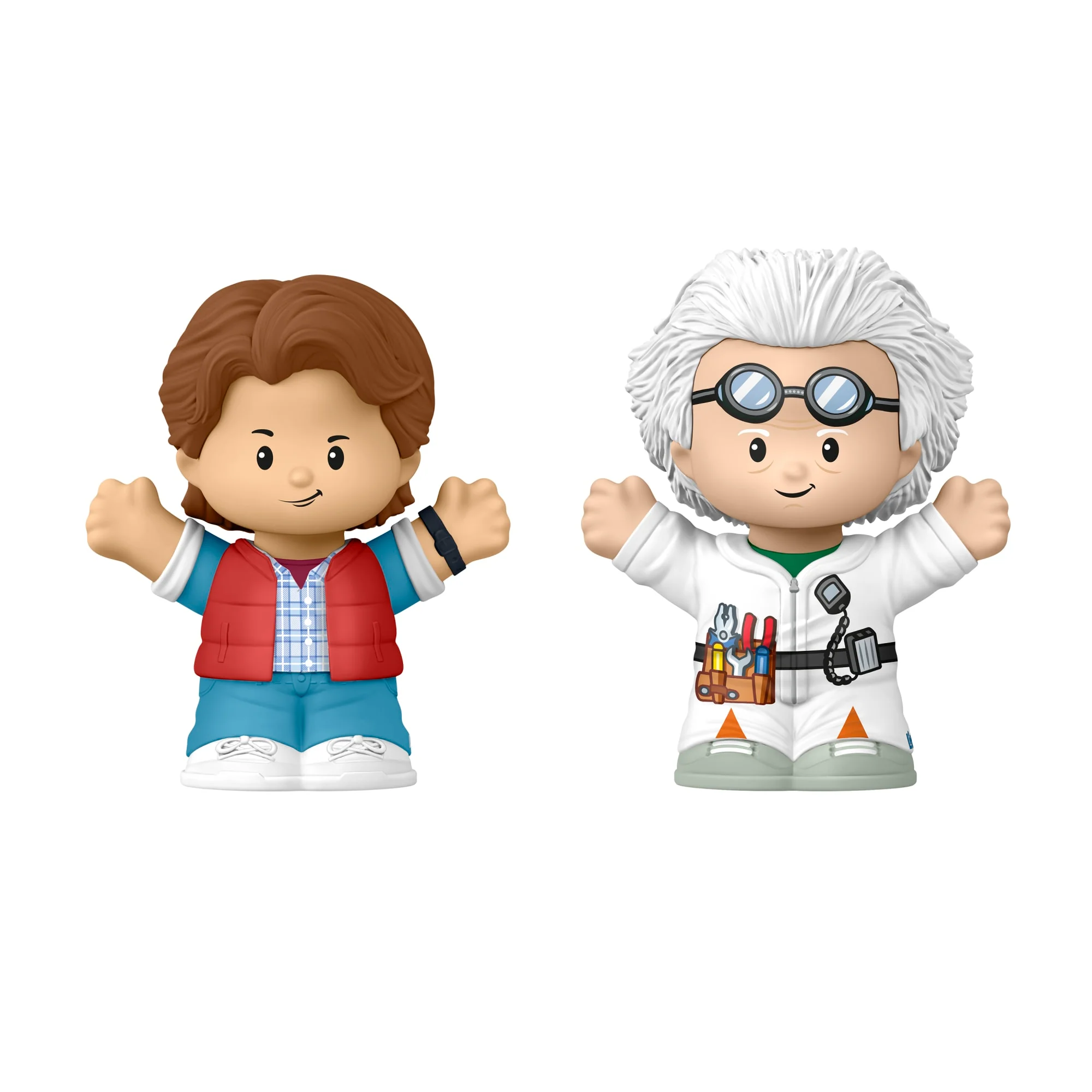 Little People Collector Back To The Future Special Edition Set For Movie Fans, 2 Figures - Image 5