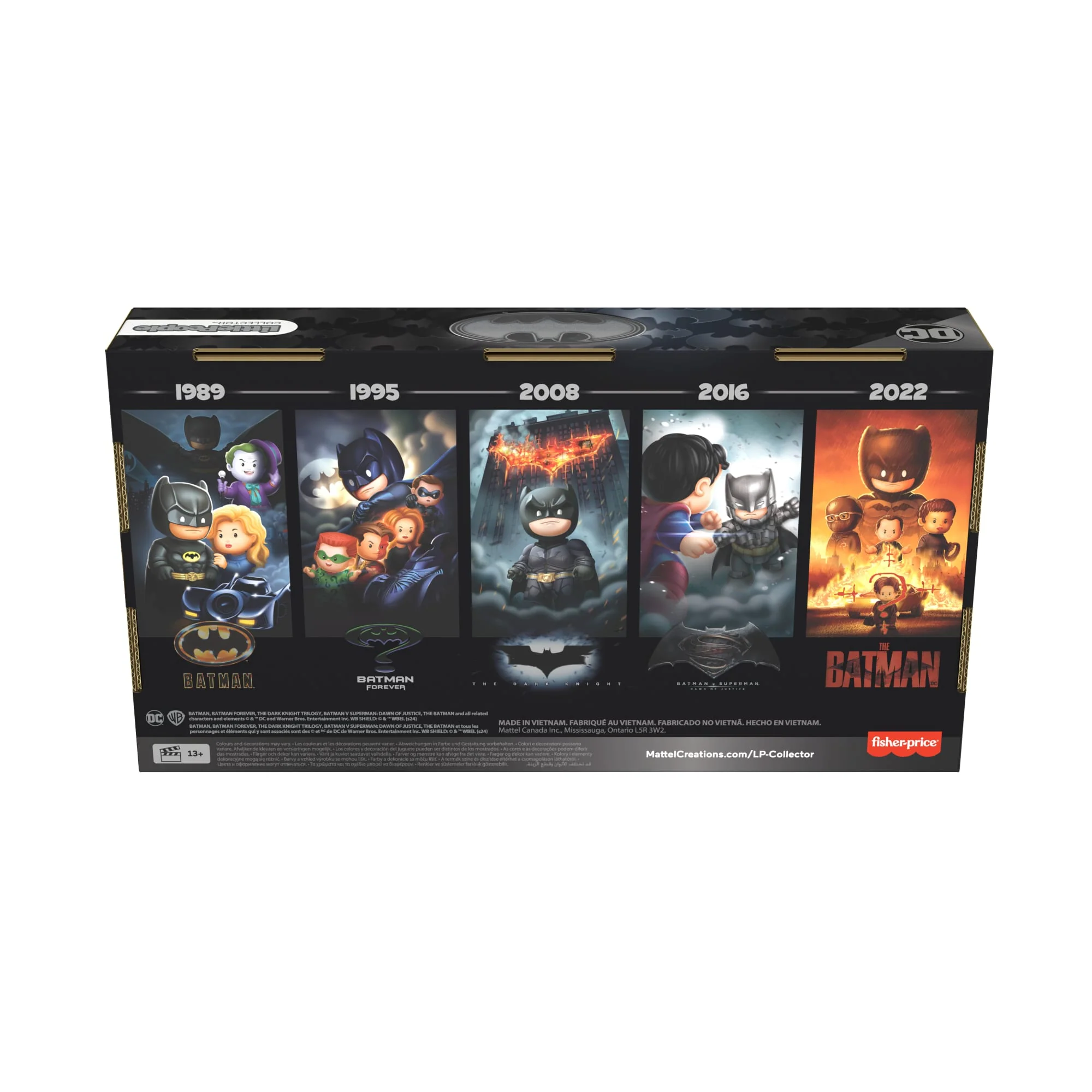 Little People Collector Batman 85Th Anniversary Special Edition Set For Adults & Fans, 5 Figures - Image 6