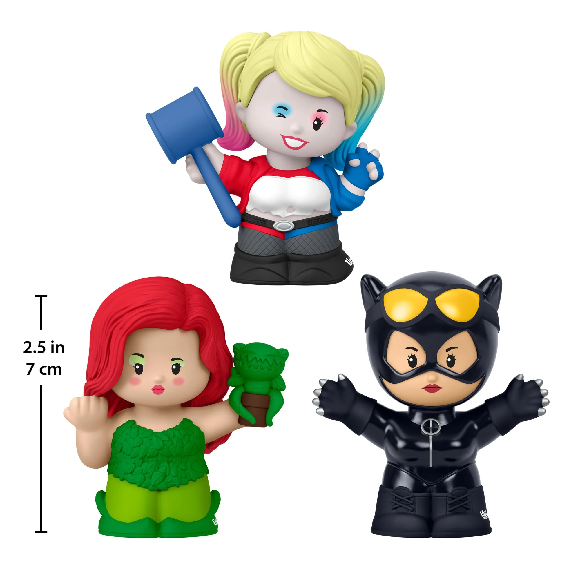 Little People Collector DC Super-Villains Special Edition Set For Comic Book Fans, 3 Figures - Image 5