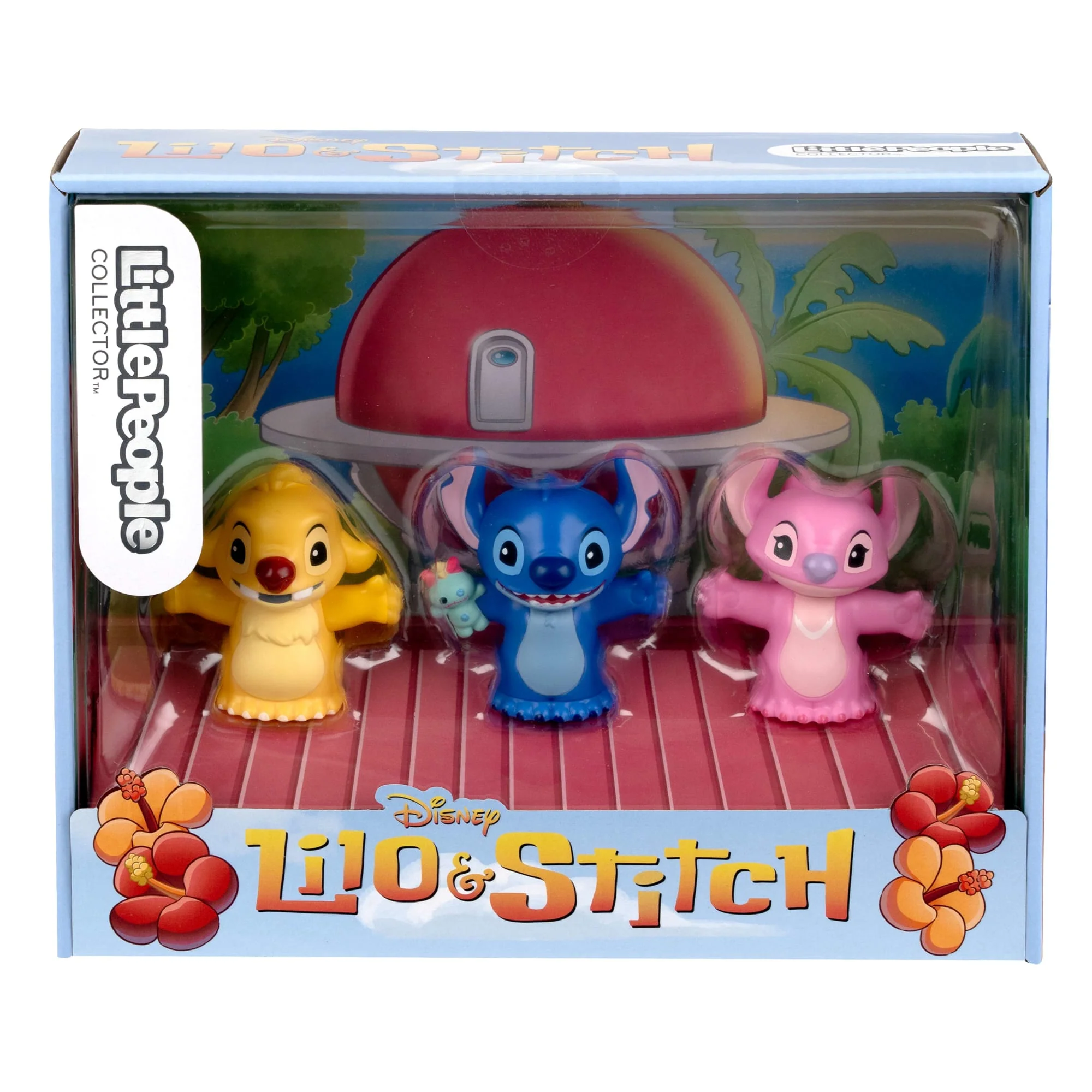 Little People Collector Set Disney Stitch & The Cousins Special Edition For Fans, 3 Figures - Image 6