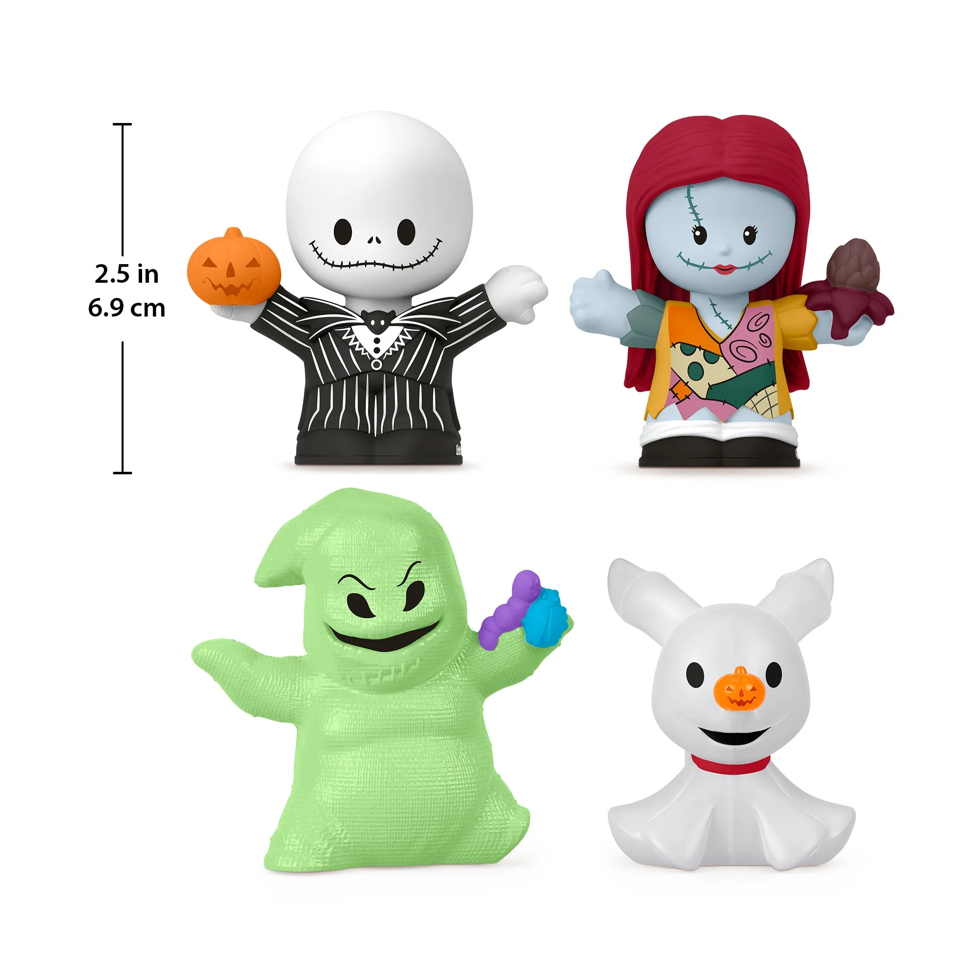 Little People Collector Disney Tim Burton's The Nightmare Before Christmas Set, 4 Figures - Image 5