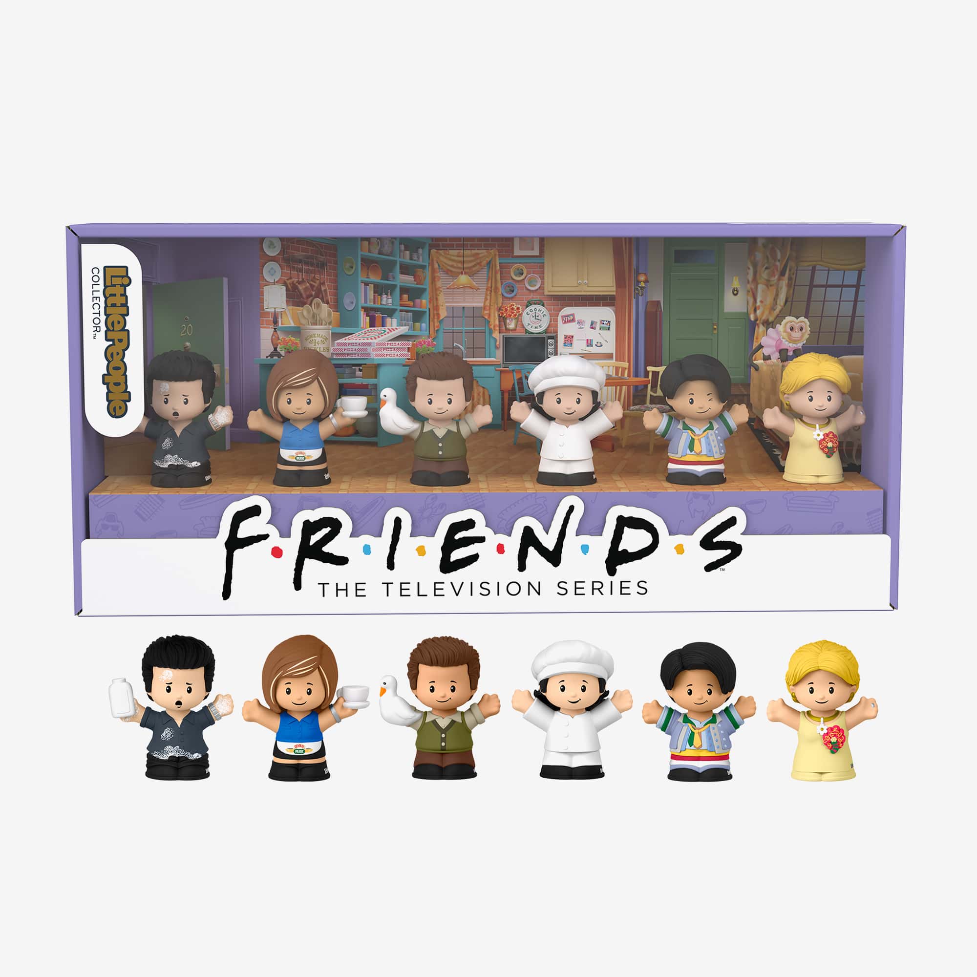 Fisher-Price-Little People Collector Friends Série Télévisée-Coffret Édition Spéciale De 6 Figurines