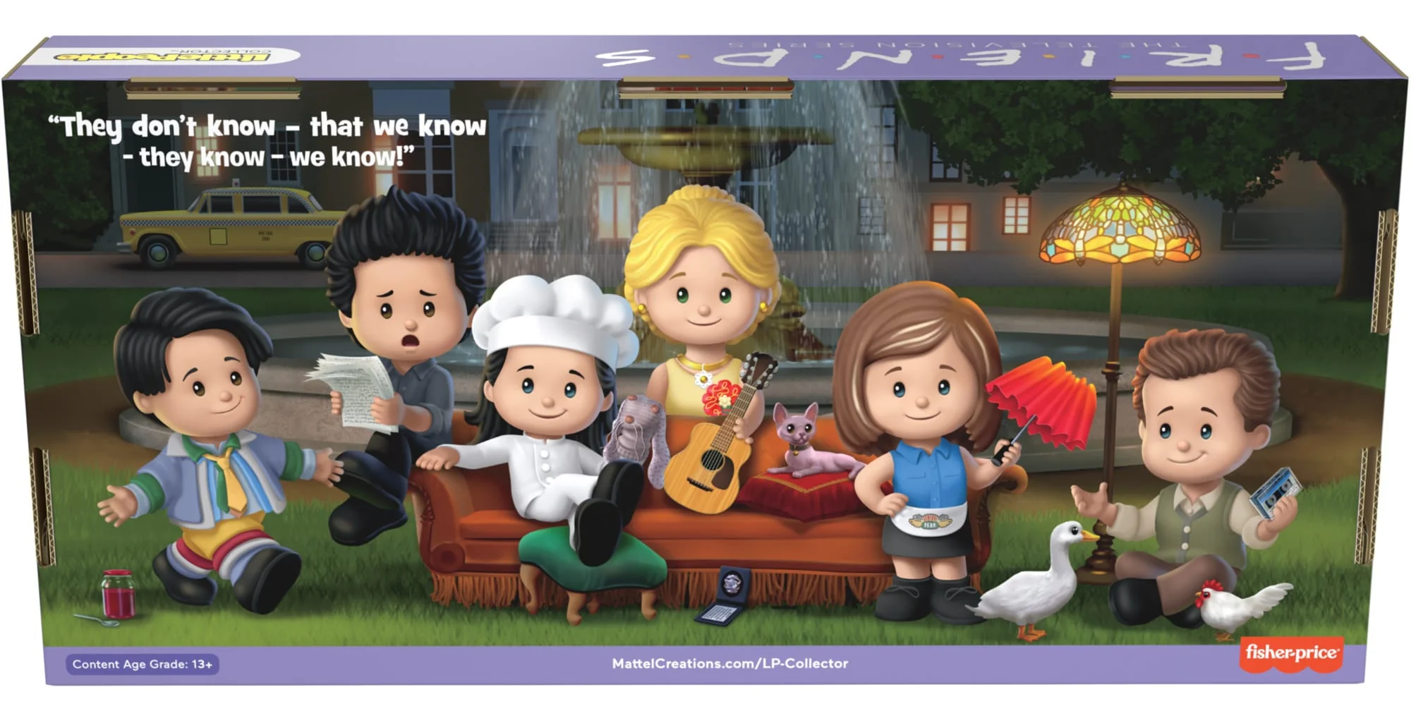 Fisher-Price-Little People Collector Friends Série Télévisée-Coffret Édition Spéciale De 6 Figurines - Image 6