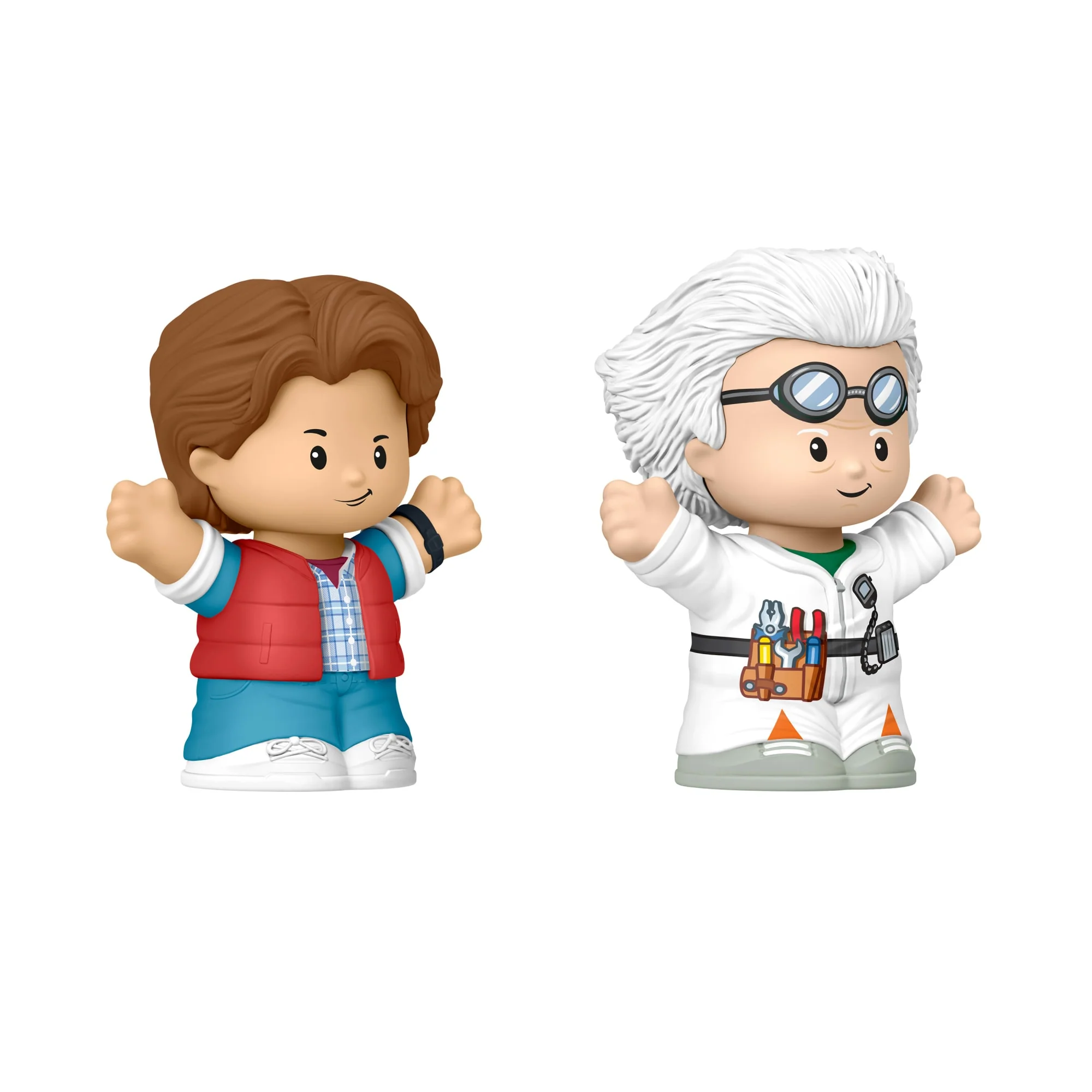 Film Hayranları Için Little People Collector Geleceğe Dönüş Özel Seri Seti Ve 2 Figür - Image 2
