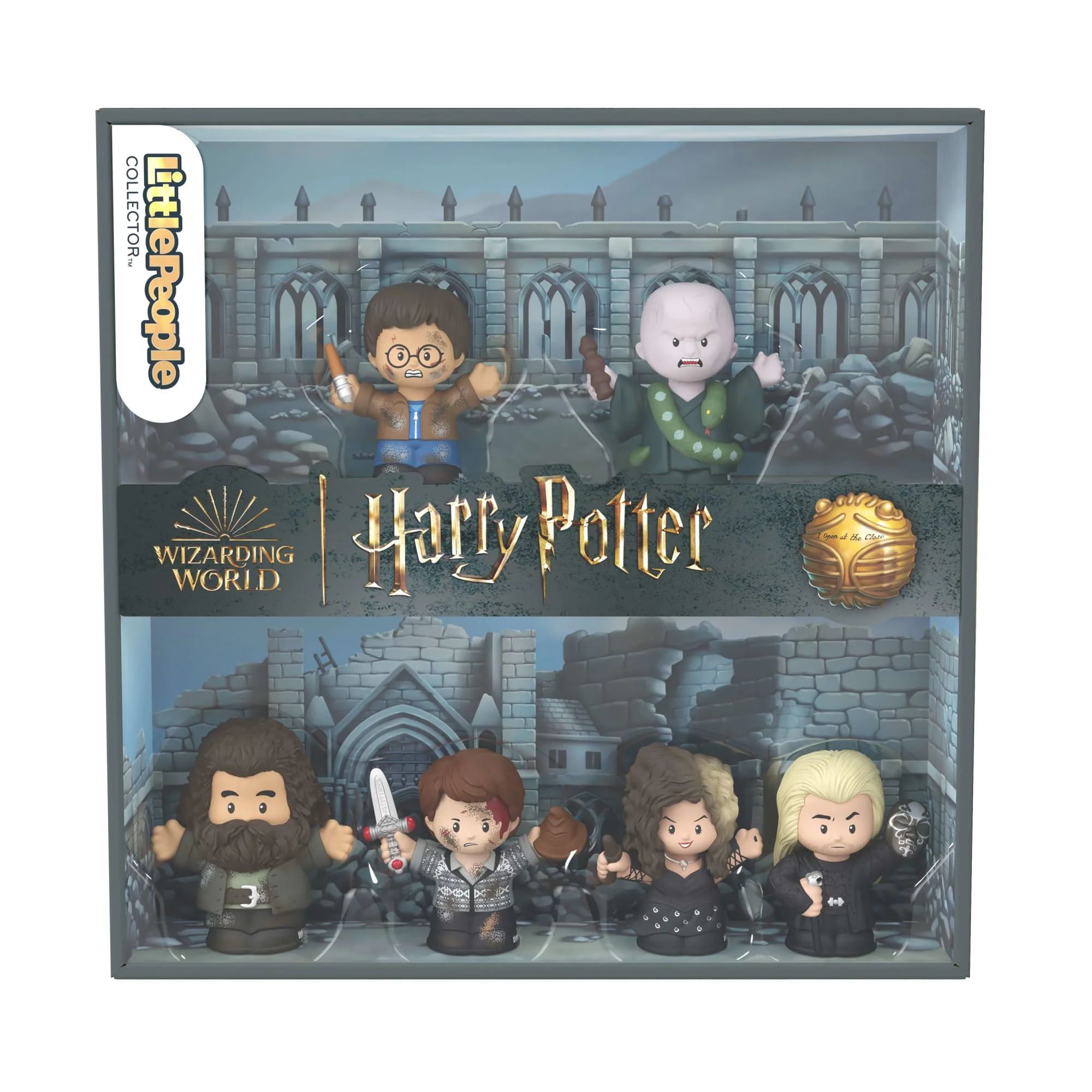 Little People Collector Sondereditionsset Zum Film Harry Potter Und Die Heiligtümer Des Todes Für Erwachsene Und Fans, 6 Figuren - Image 3