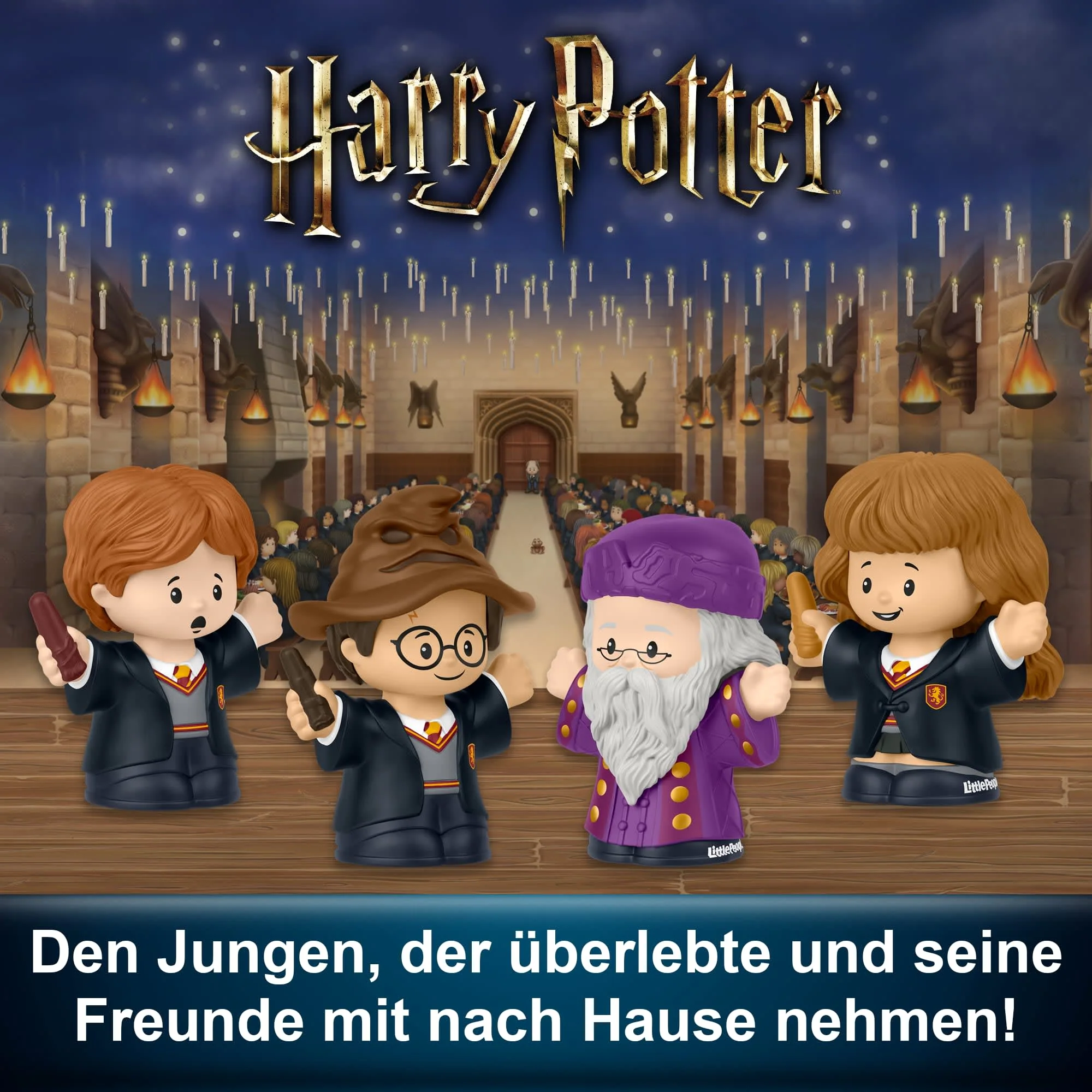 Little People Collector Sondereditionsset Harry Potter Und Der Stein Der Weisen, 4 Figuren - Image 2