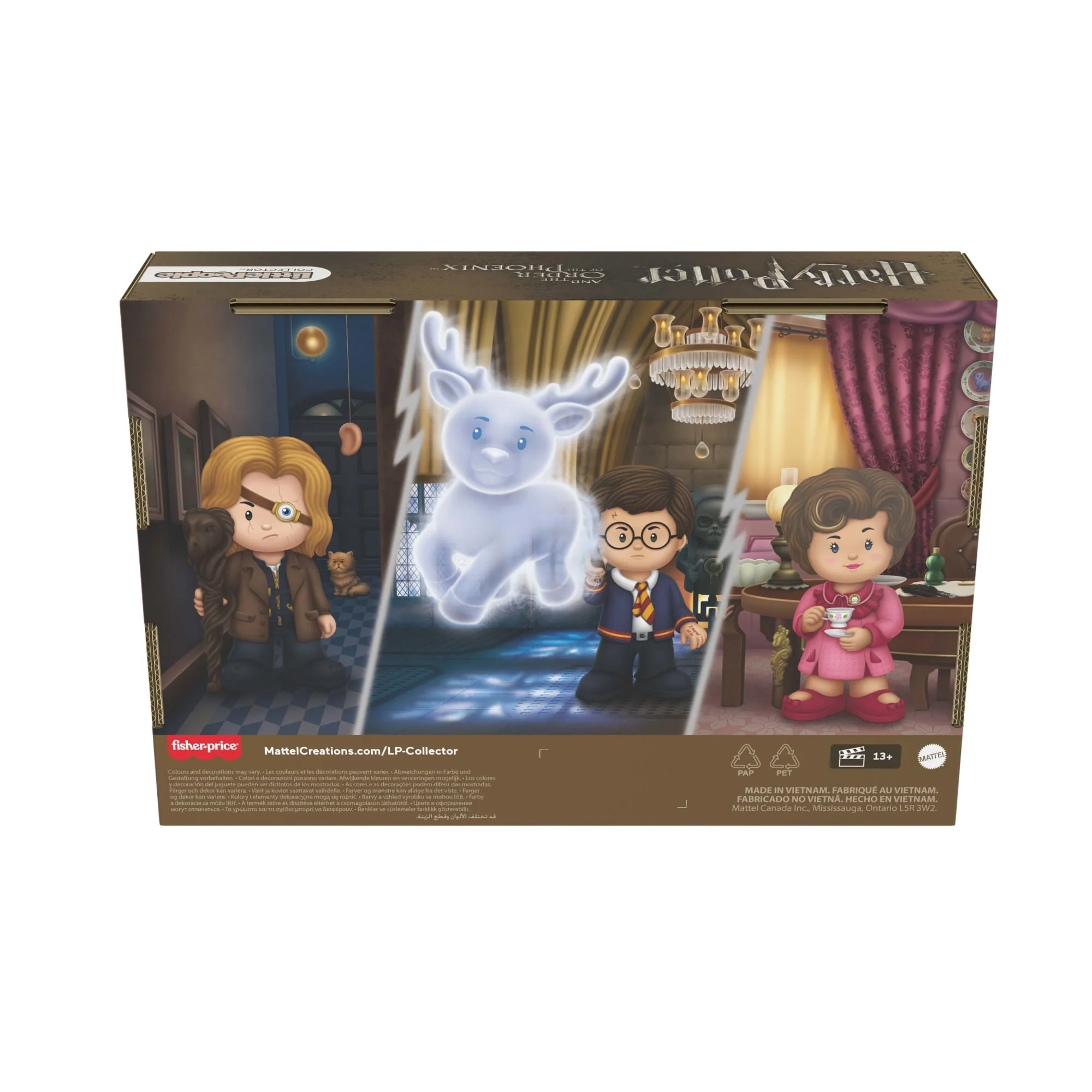 Little People Collector Harry Potter Ve Zümrüdüanka Yoldaşlığı Özel Seri Seti Ve 4 Figür - Image 4