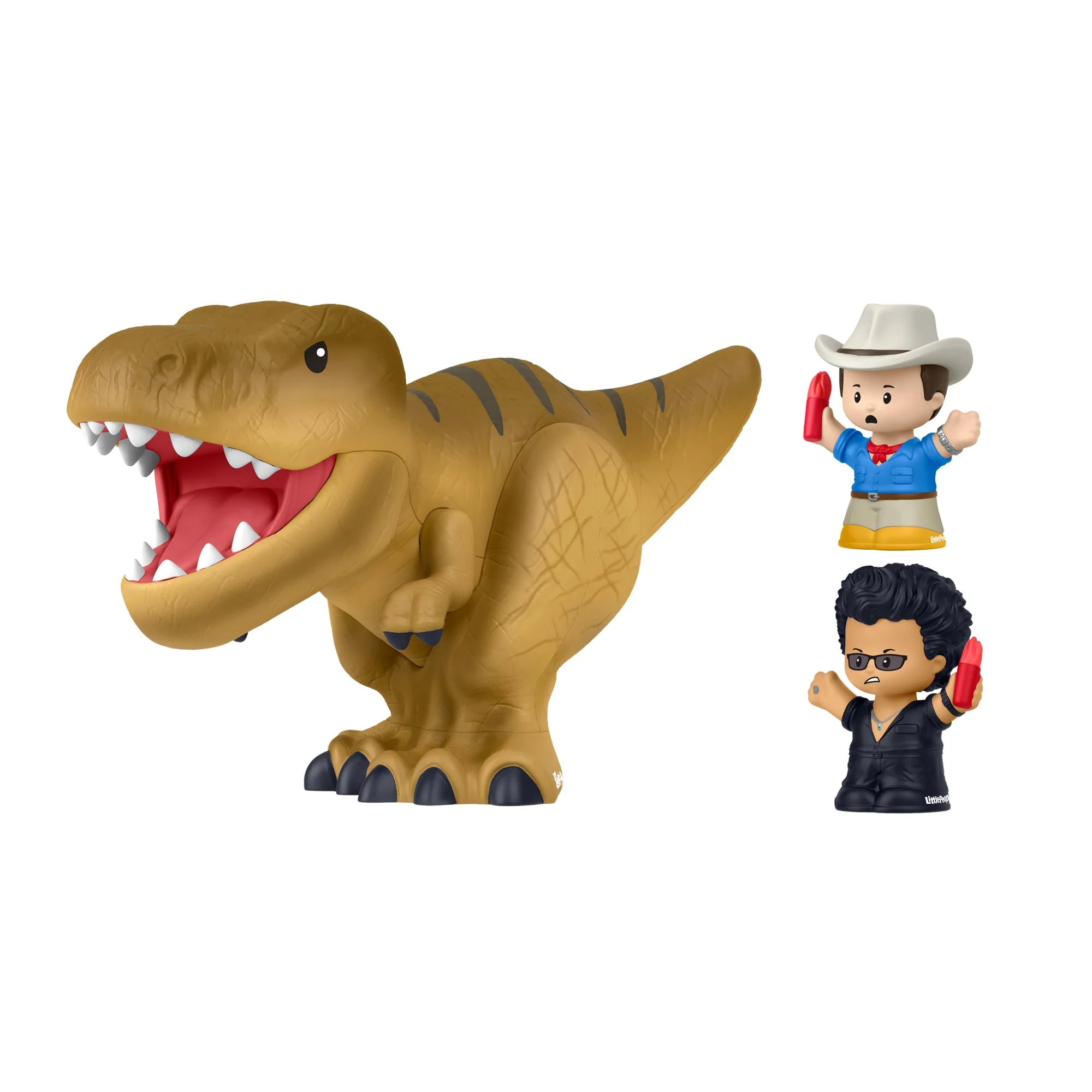 Fisher-Price Little People Collector Jurassic Park Film-Sondereditionsset Mit Dinosaurier Für Erwachsene Und Fans - Image 2