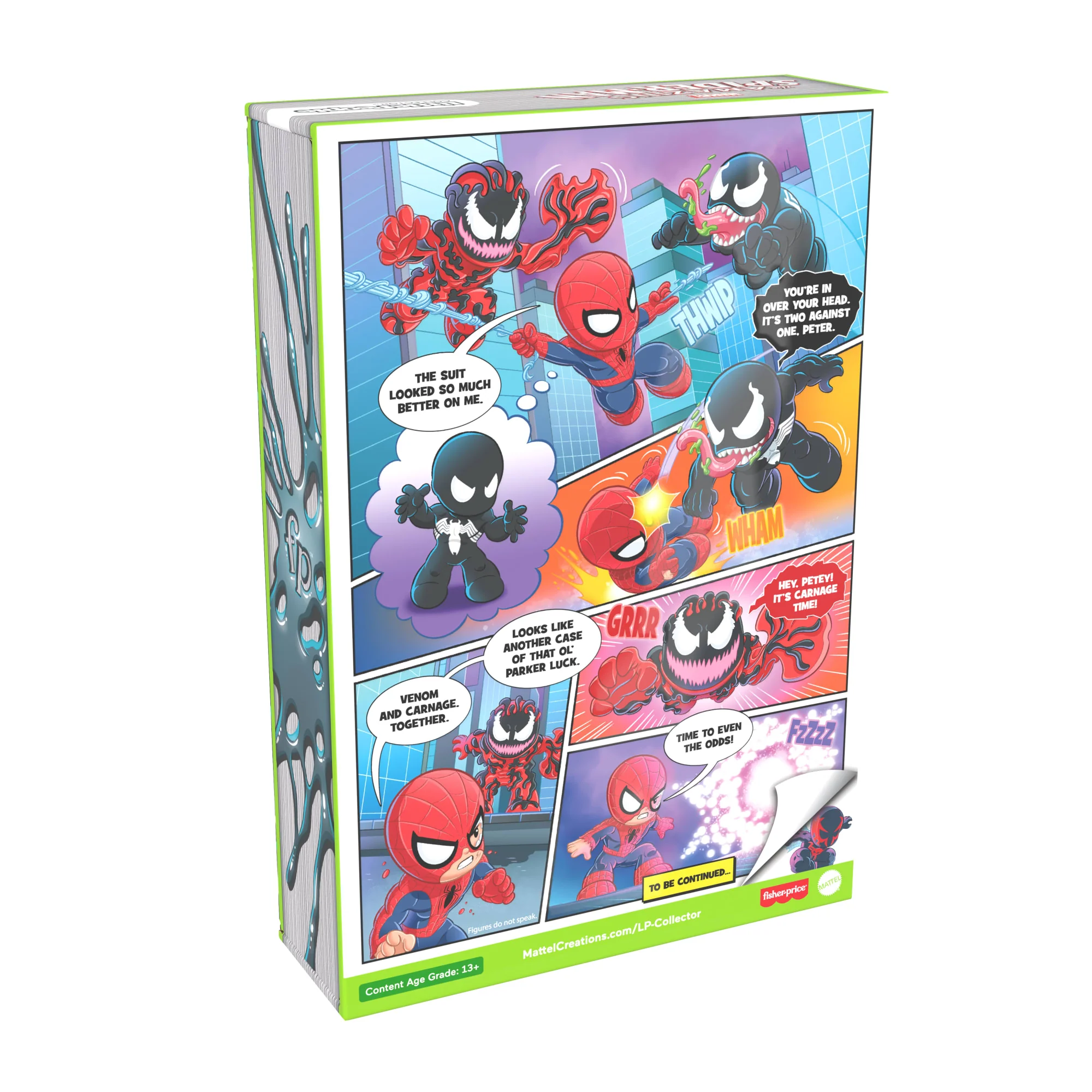 Little People Collector Marvel Spider-Man: Issue 1 Special Edition Set For Comic Book Fans - Image 4
