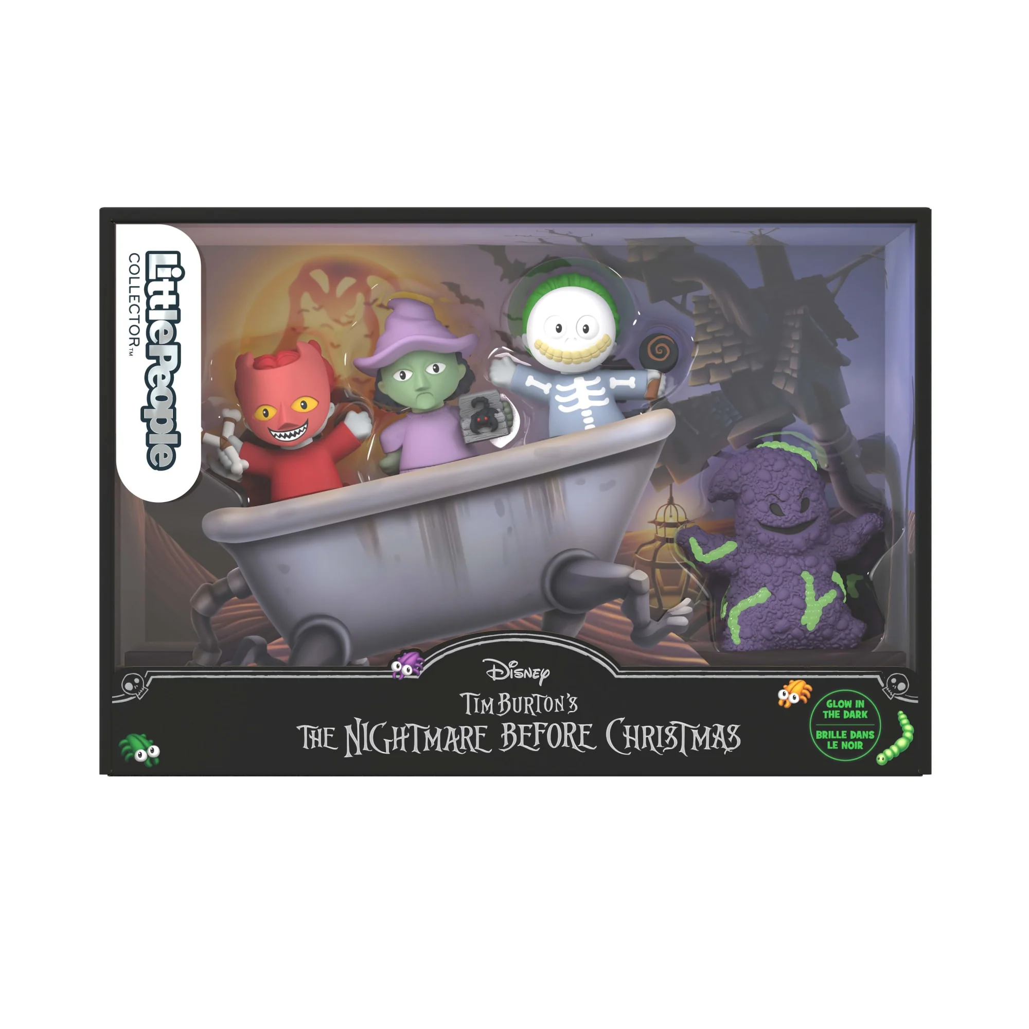 Little People Collector Set Mit Furcht, Angst Und Schrecken Aus Dem Disney-Film Tim Burton's Nightmare Before Christmas“ - Image 2