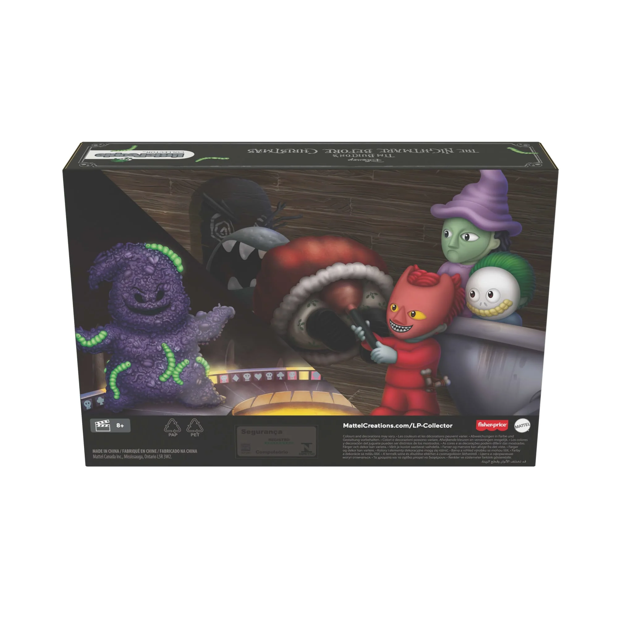 Little People Collector Set Mit Furcht, Angst Und Schrecken Aus Dem Disney-Film Tim Burton's Nightmare Before Christmas“ - Image 3
