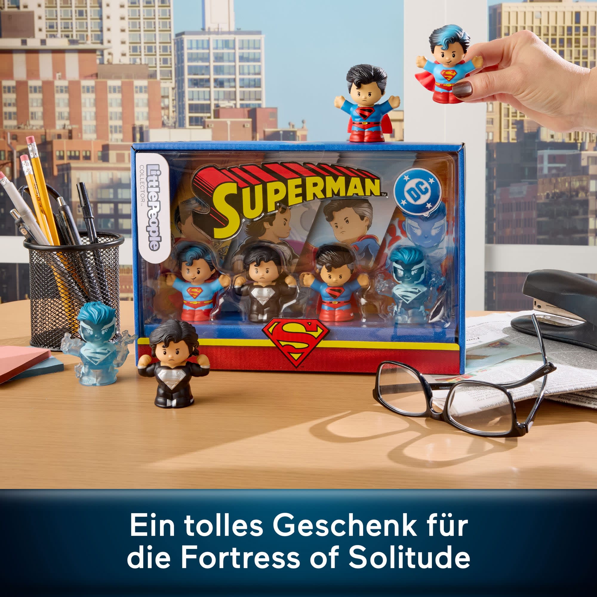 Little People Collector Superman Through The Ages Sondereditionsset Für Erwachsene Und Fans, 4 Figuren - Image 3