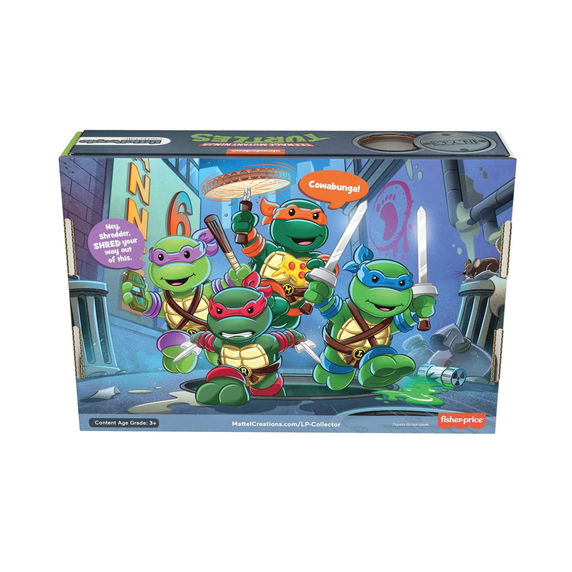 Fisher-Price Little People Collector Teenage Mutant Ninja Turtles - Image 6