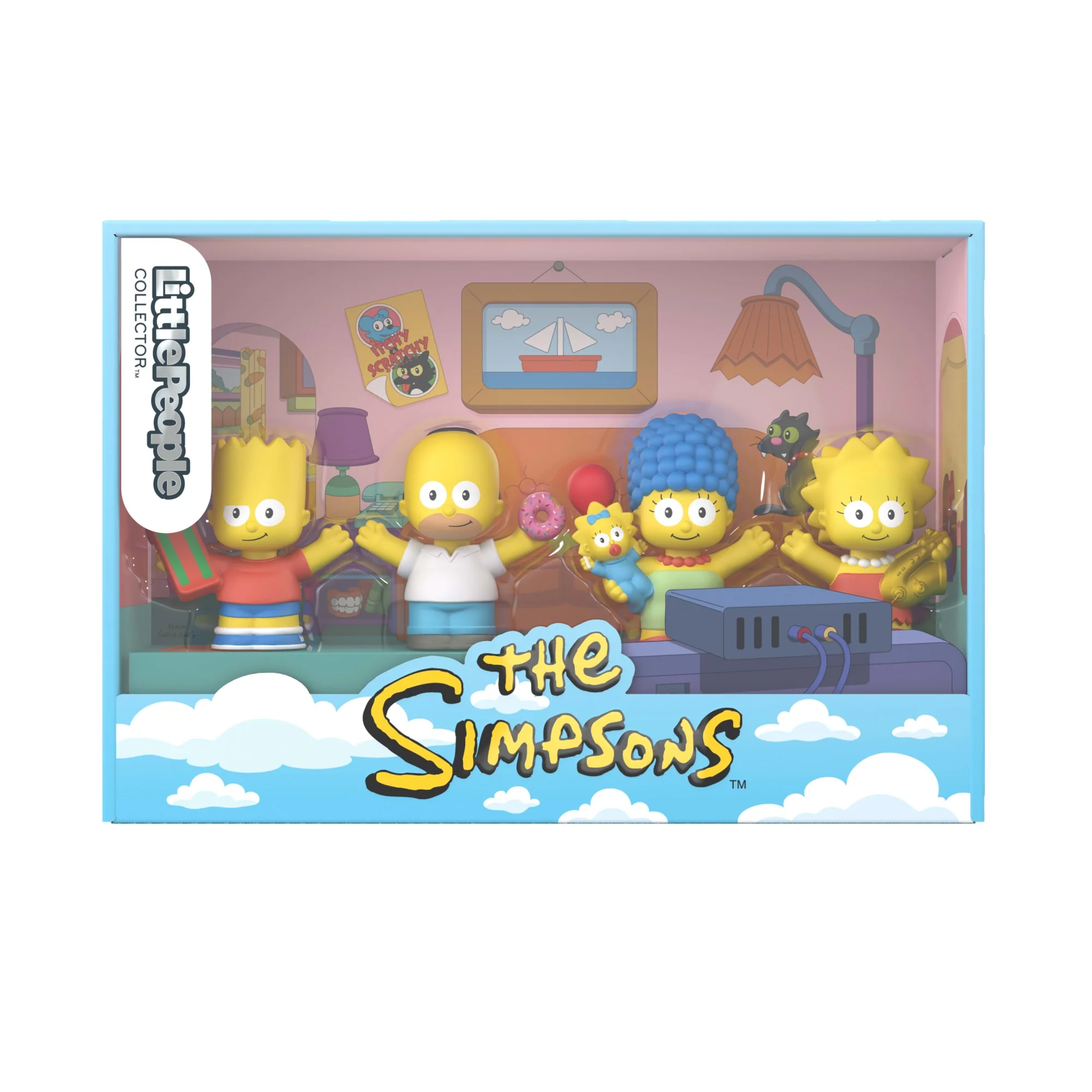 Little People Collector The Simpsons TV Series Special Edition Set For Fans, 4 Figures - Image 6