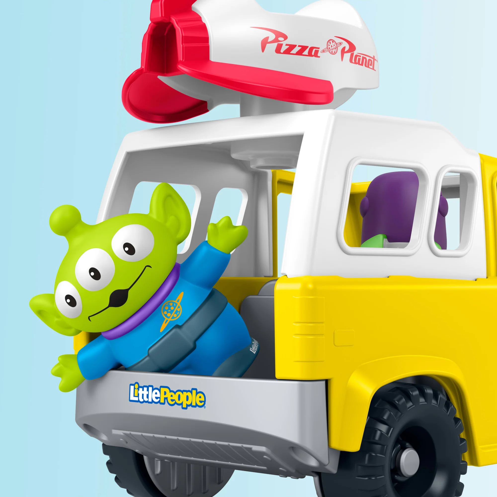 Fisher-Price Little People Disney & Pixar Toy Story Pizza Planet Truck & Buzz Lightyear Toy - Image 4