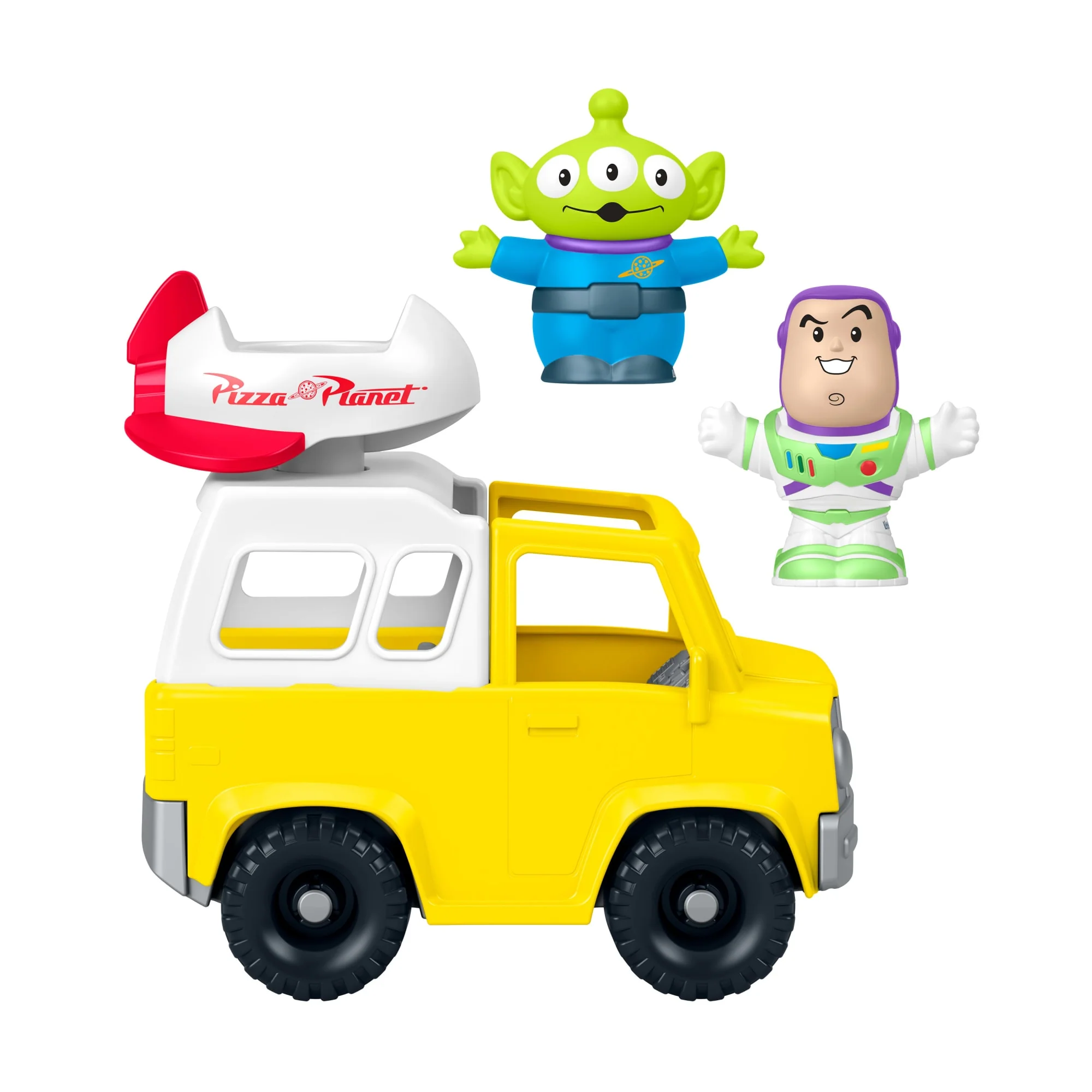 Fisher-Price Little People Disney & Pixar Toy Story Pizza Planet Truck & Buzz Lightyear Toy - Image 6