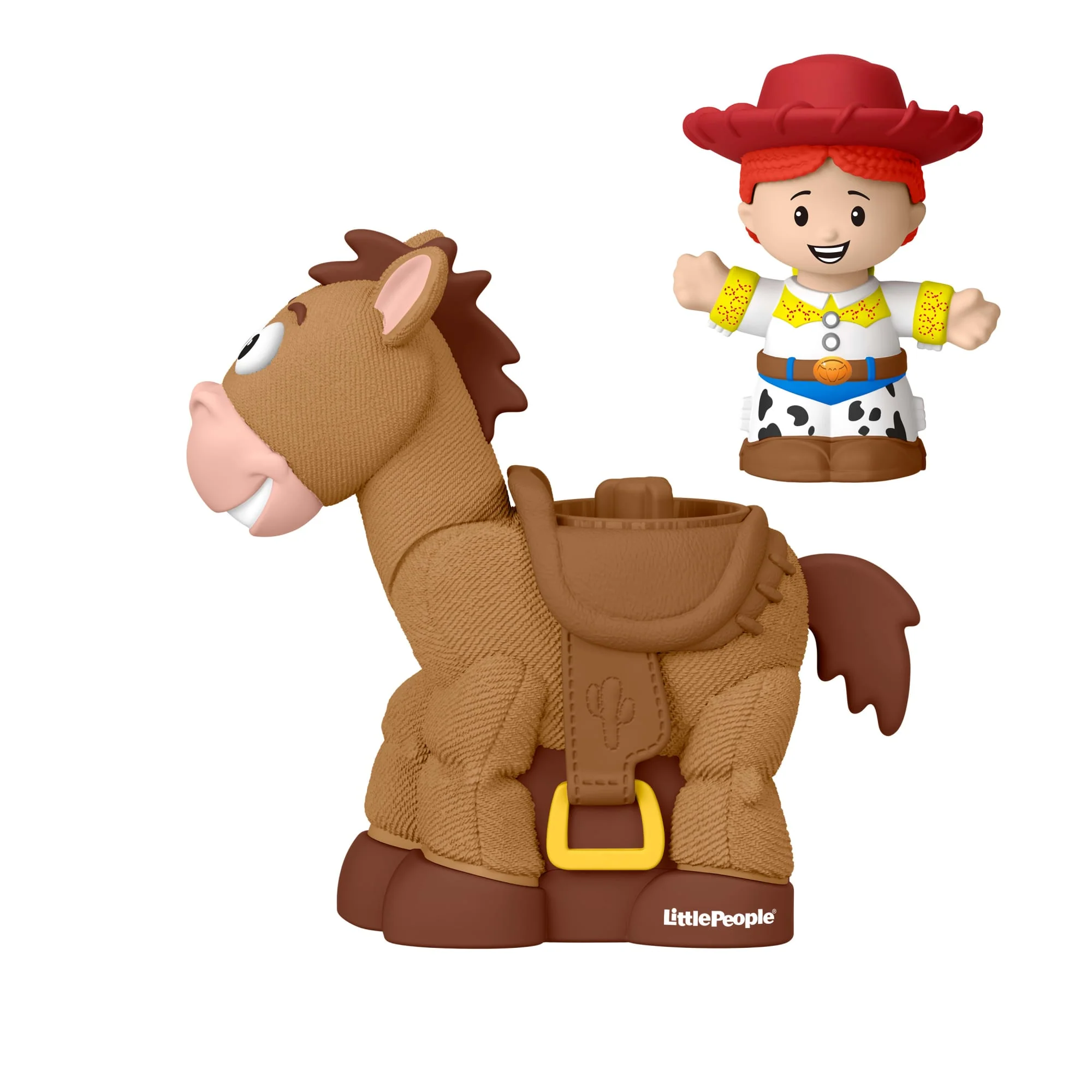 Fisher-Price Little People Disney Pixar Toy Story Bullseye Che Saltella E Jessie, Set Personaggi Per Bambini - Image 5