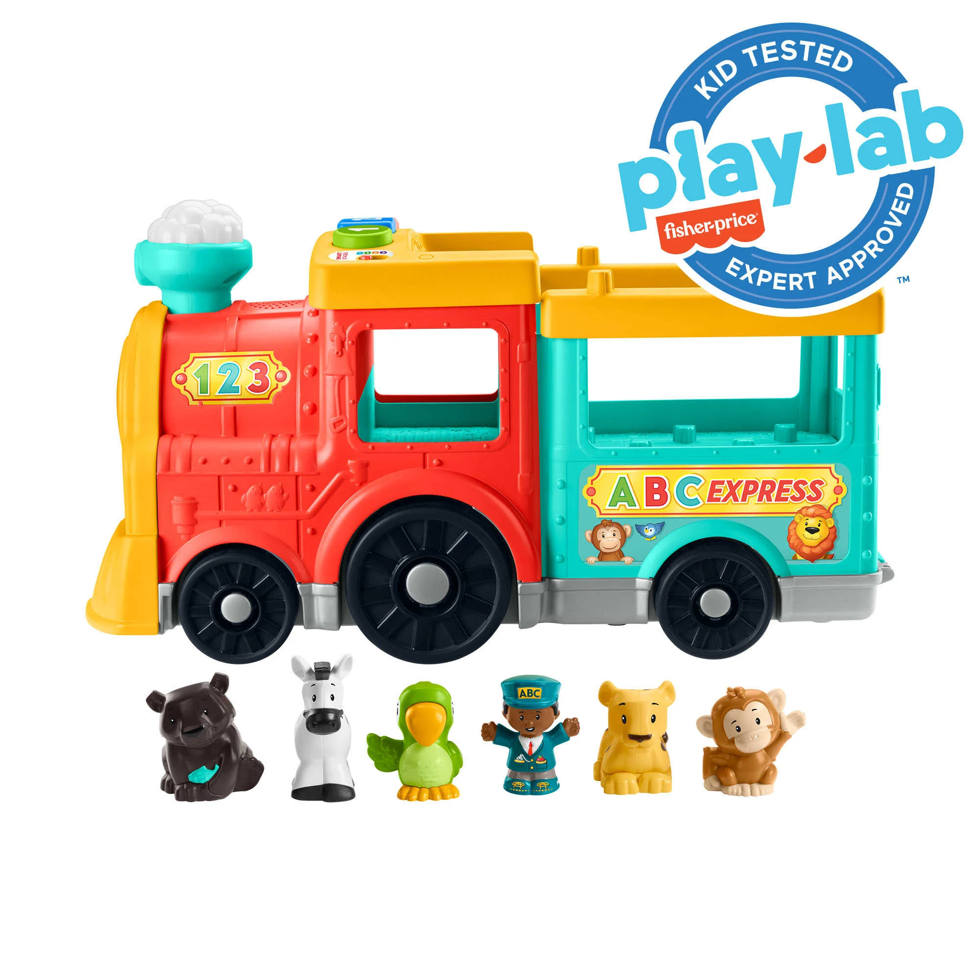 Fisher-Price Little People Großer Abc Tierfreunde Zug - Image 3