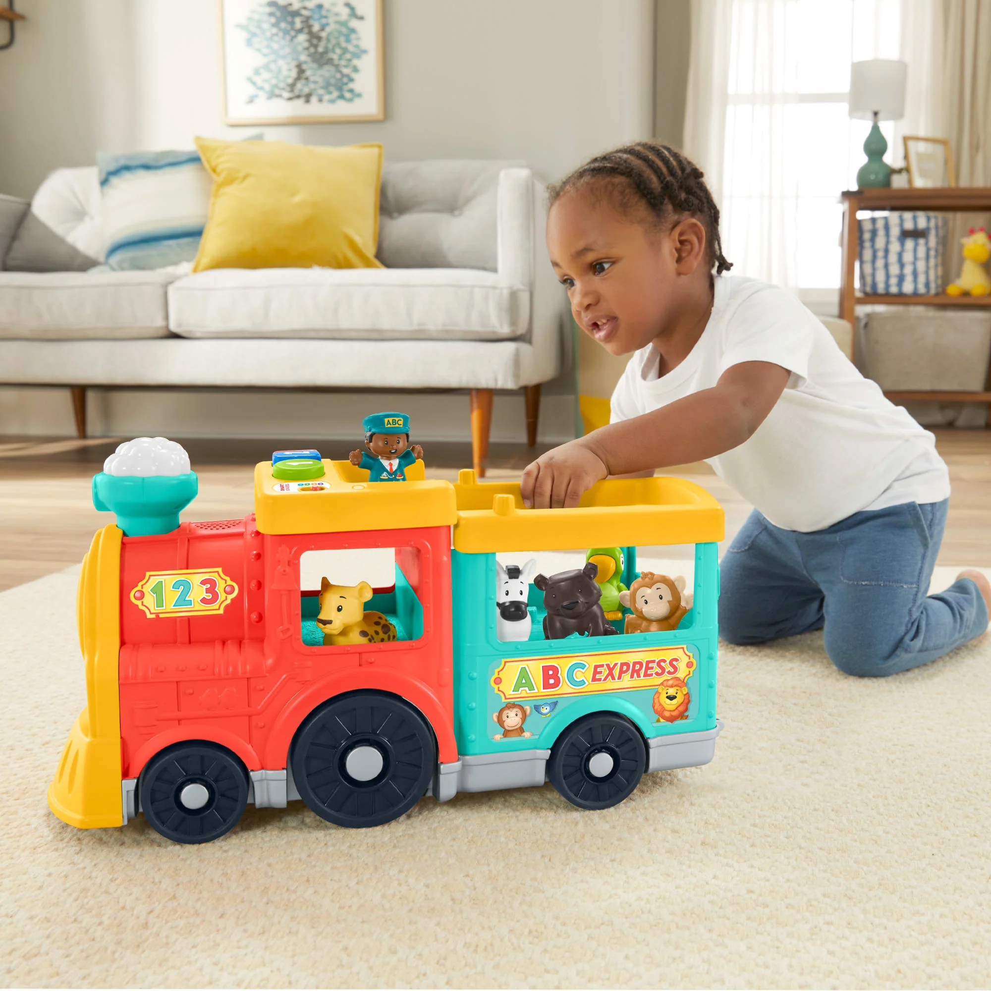 Fisher-Price Little People Grote Abc Dierentrein - Image 3