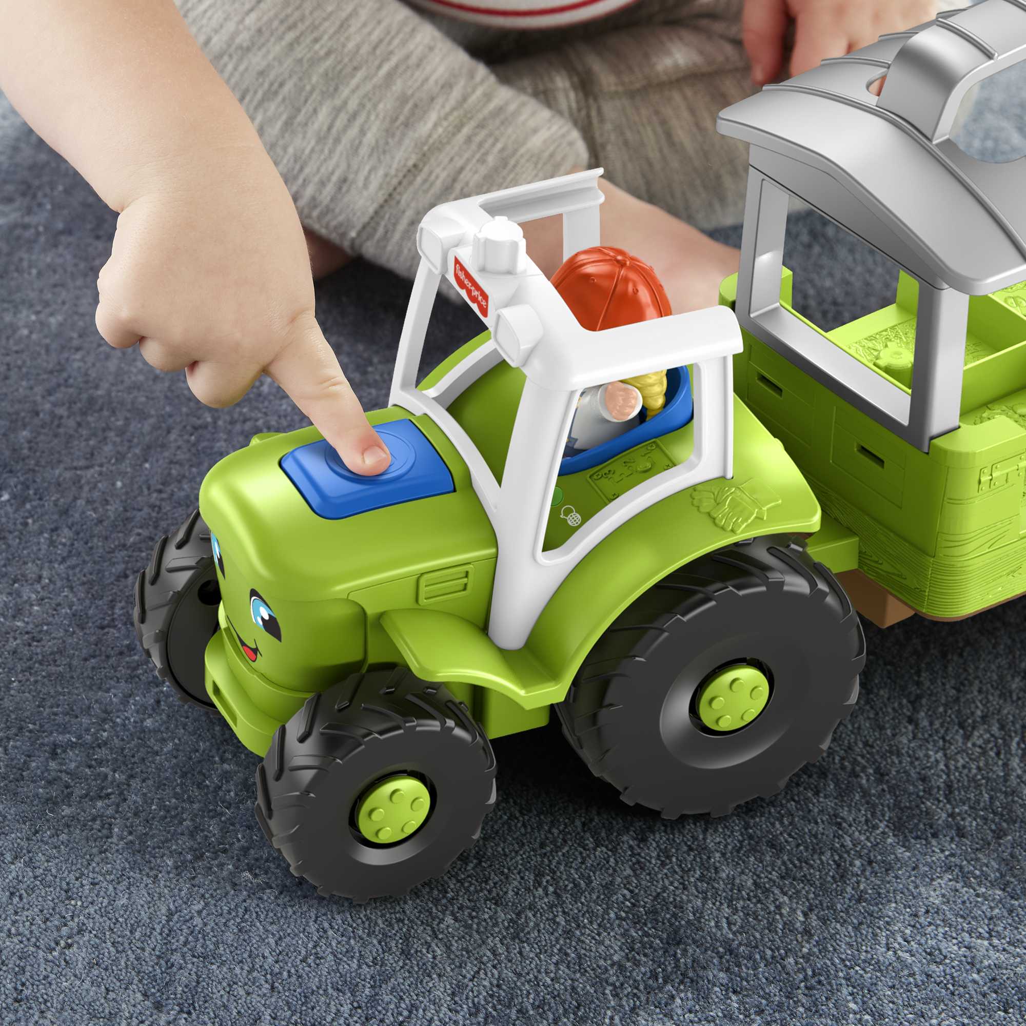 Fisher-Price - Little People -  Le Tracteur - Jouet D'Éveil - 12 Mois Et + - Image 4