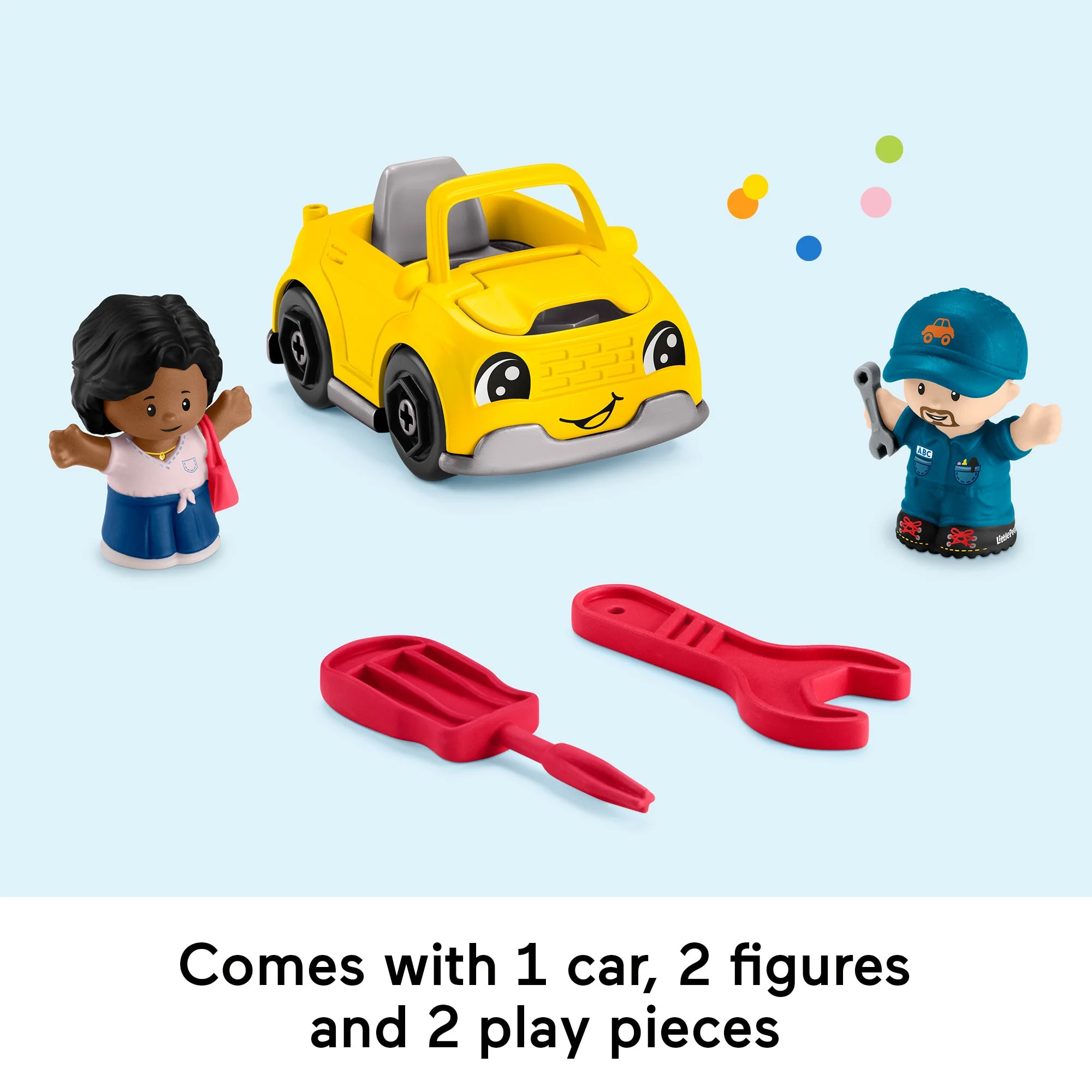 Fisher-Price Little People Light-Up Learning Garage - Image 5