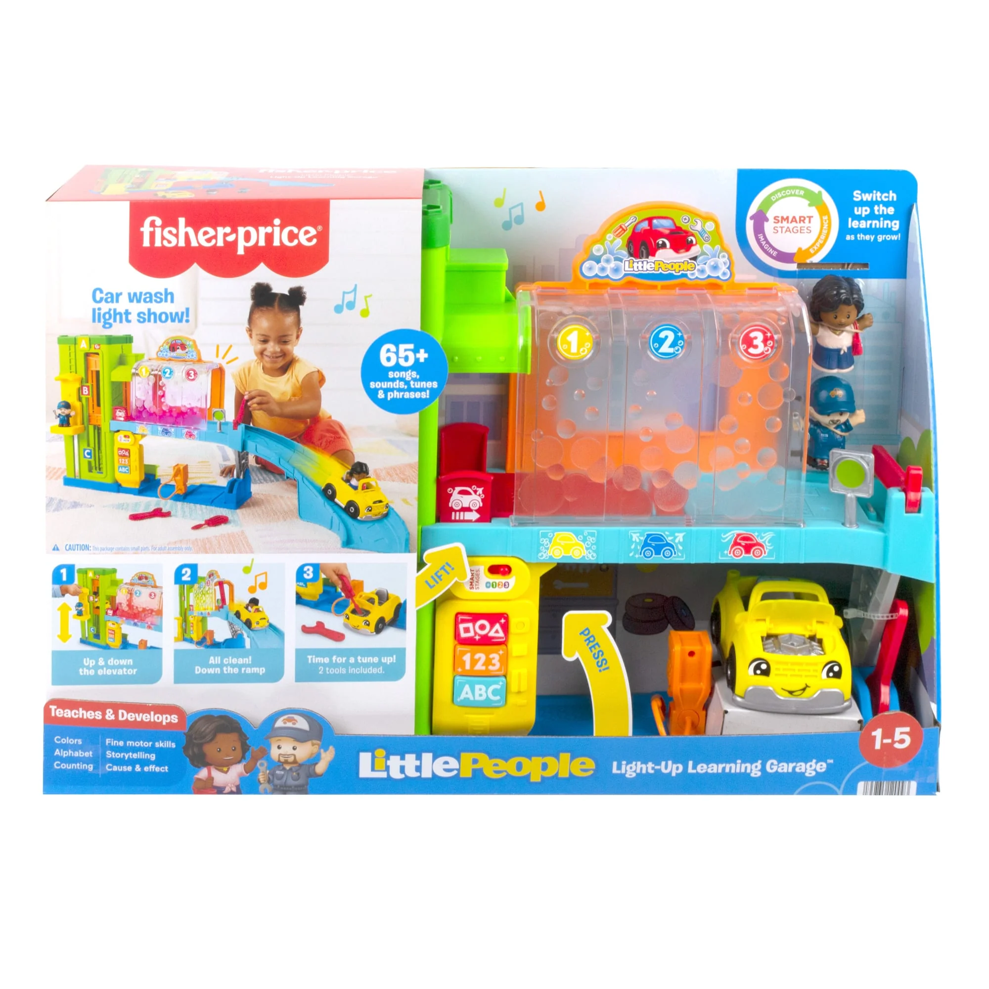Fisher-Price Little People Light-Up Learning Garage - Image 6