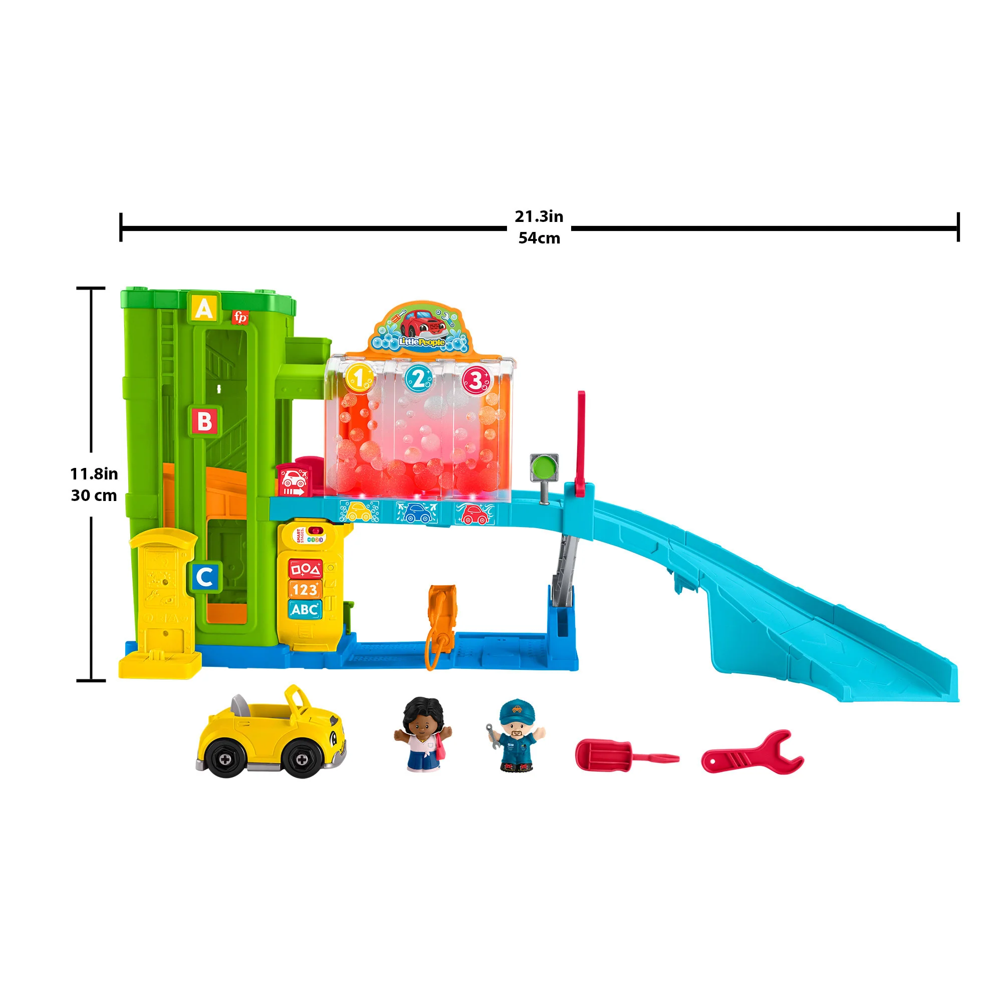 Fisher-Price Little People Light-Up Learning Garage - Image 7