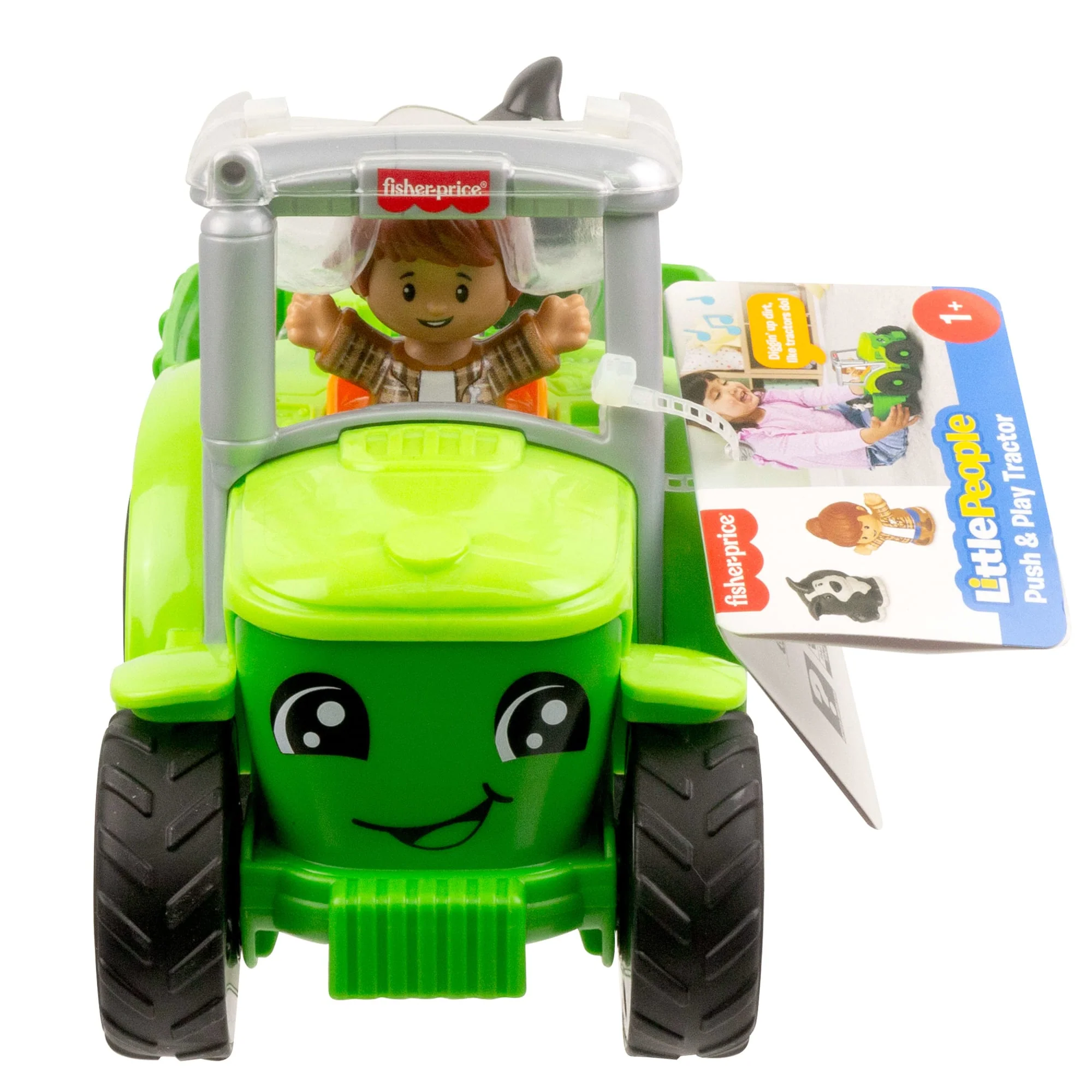 Fisher-Price Little People Mein Erster Traktor, Musikalisches Fahrzeug Für Den Bauernhof Und 2 Figuren Für Kleinkinder - Image 6