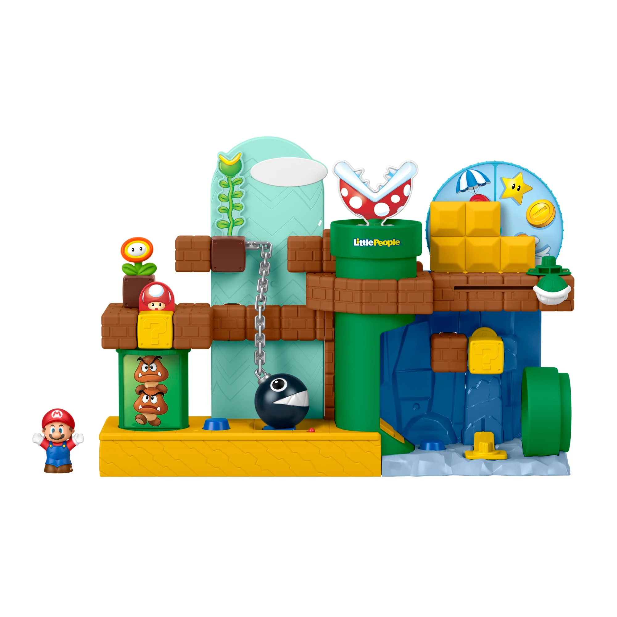 Fisher-Price Little People My Mario Adventure Speelset, Muzikaal Peuterspeelgoed Met 2 Figuren - Image 5