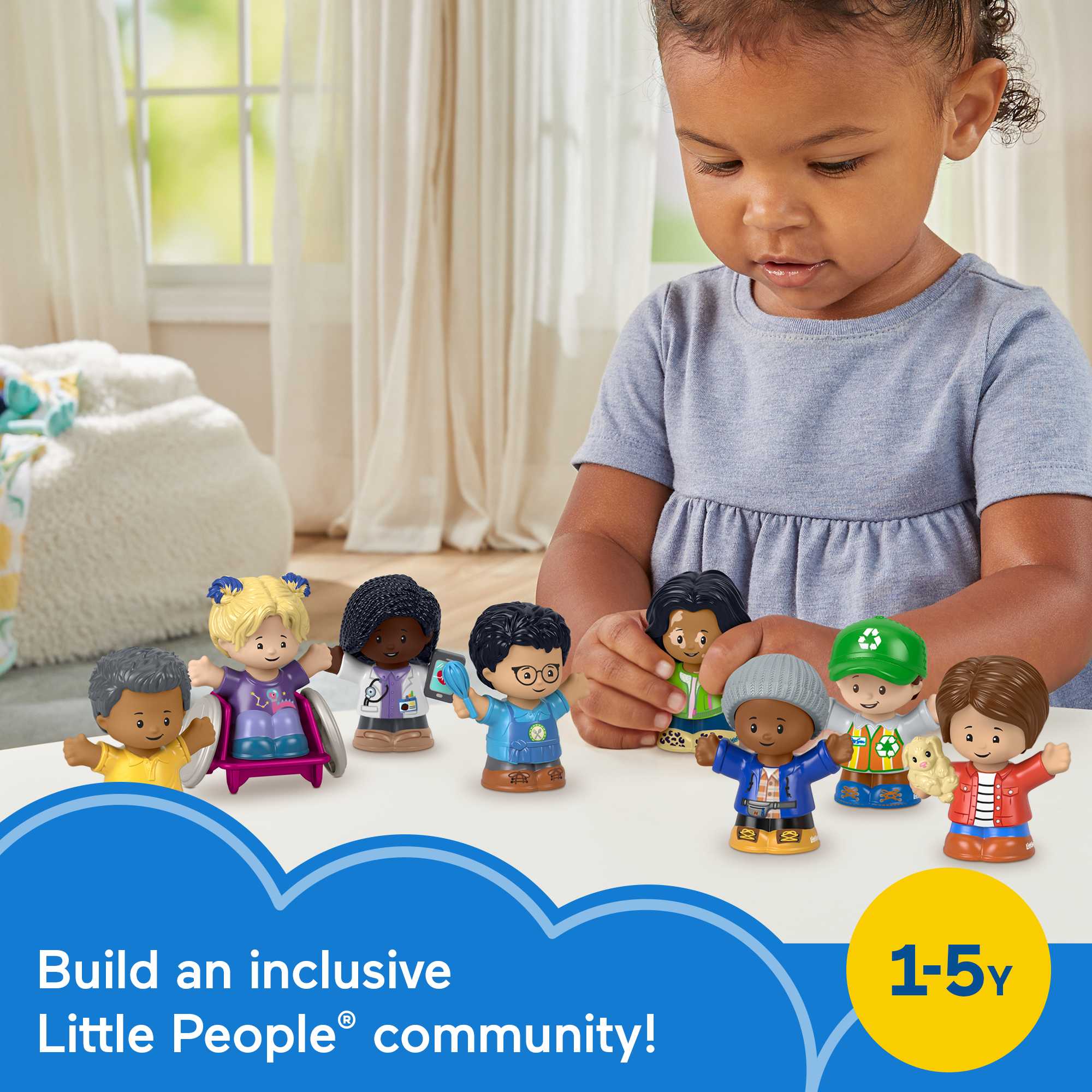 Fisher-Price Little People People Kind Figure Pack - Image 2