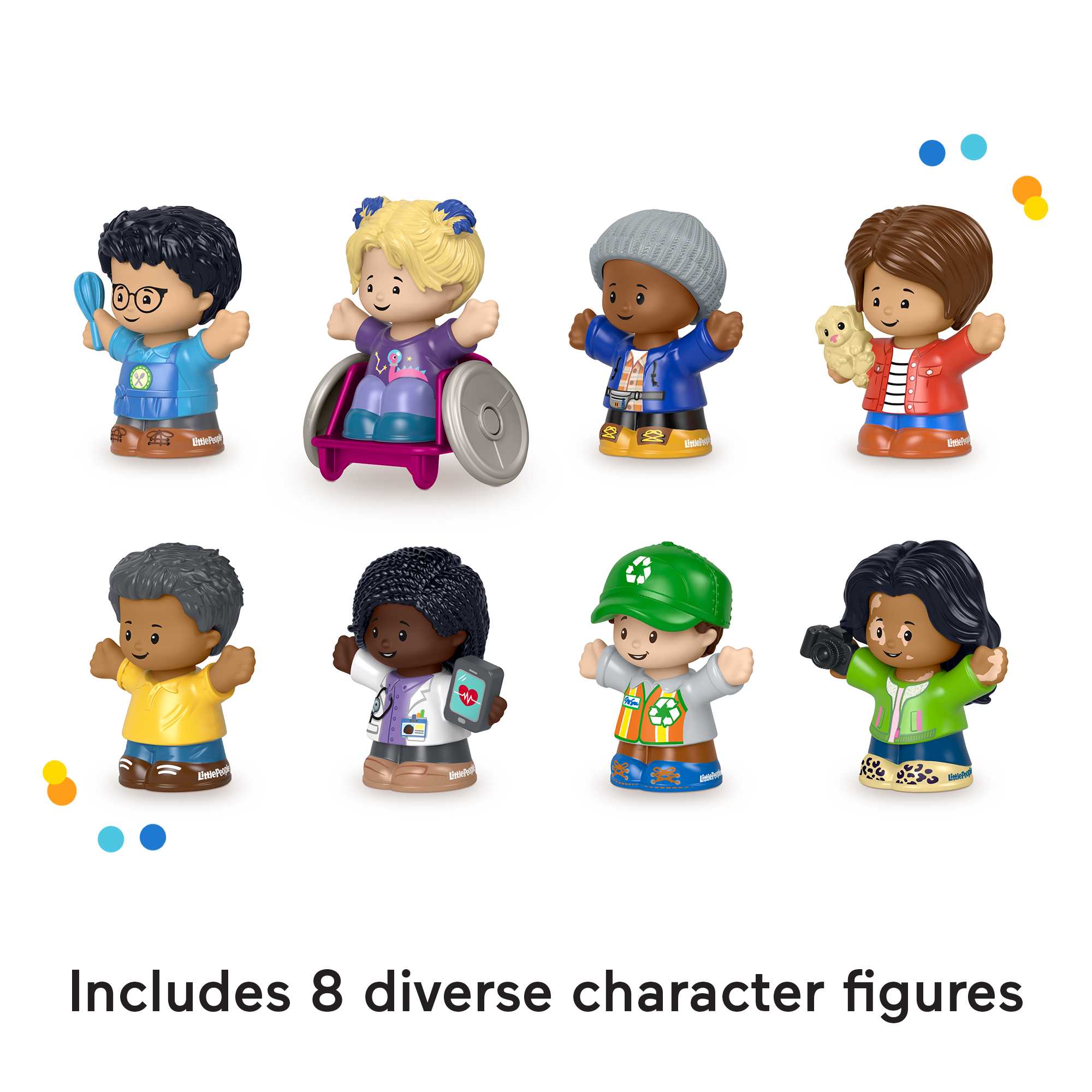 Fisher-Price Little People People Kind Figure Pack - Image 3