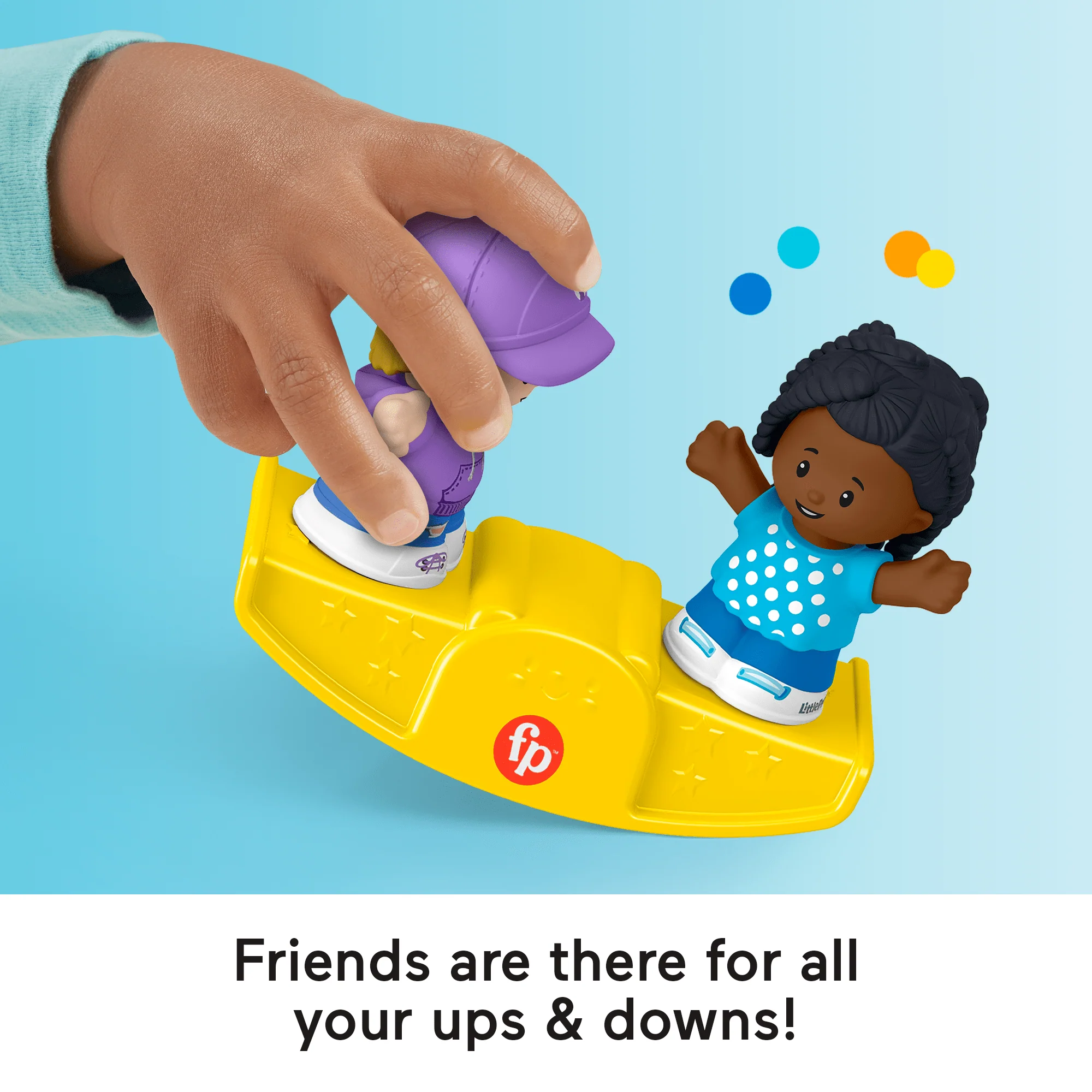 Fisher-Price Little People Play For All Figure And Accessory Pack For Toddlers, 9 Pieces - Image 3