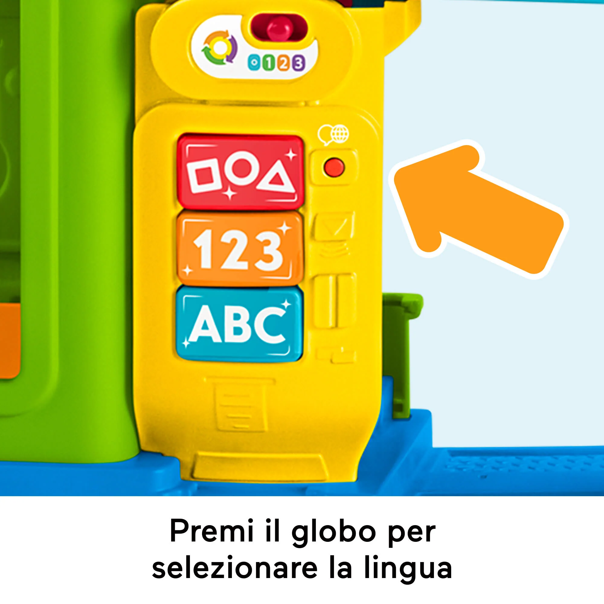 Fisher-Price Little People Playset Autolavaggio per bambini piccoli con 5 pezzi per il gioco, versione multilingue - Image 3