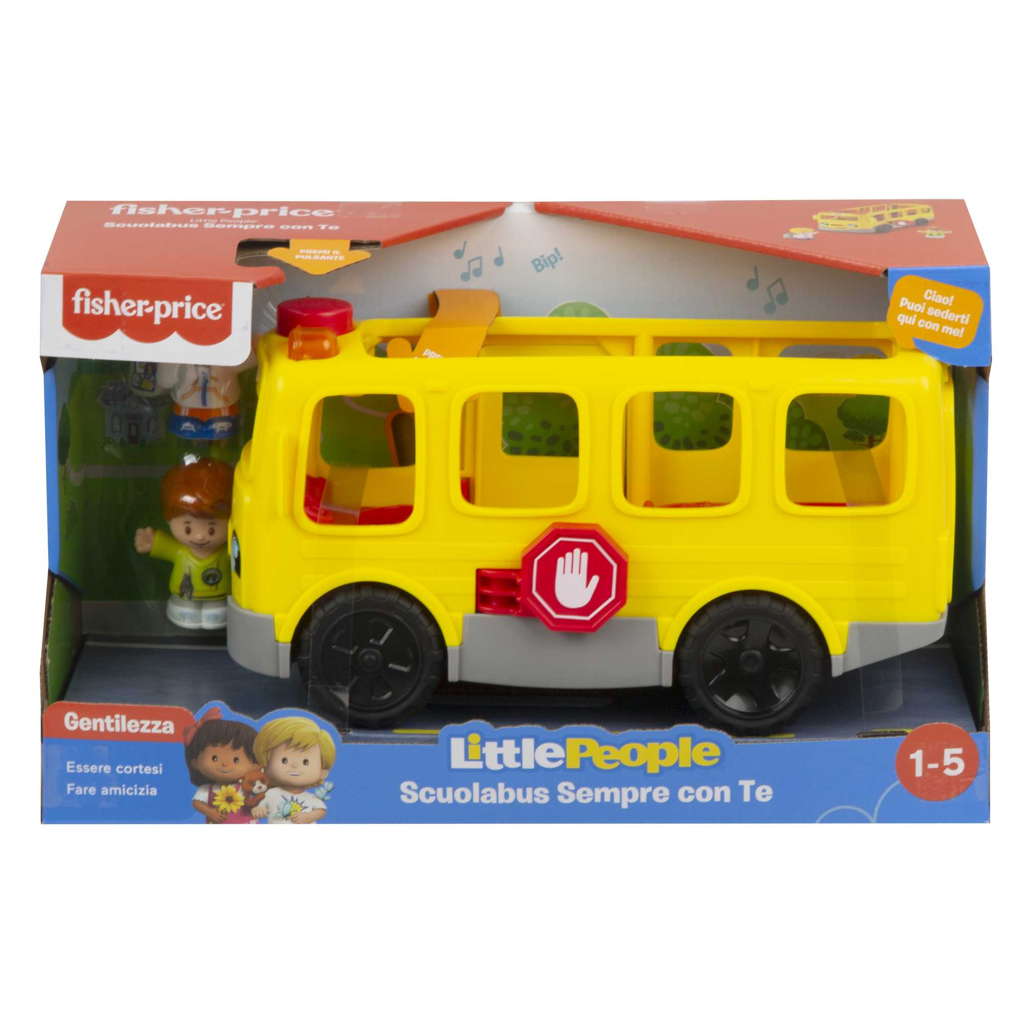 Fisher-Price Little People Scuolabus Sempre Con Te - Image 6