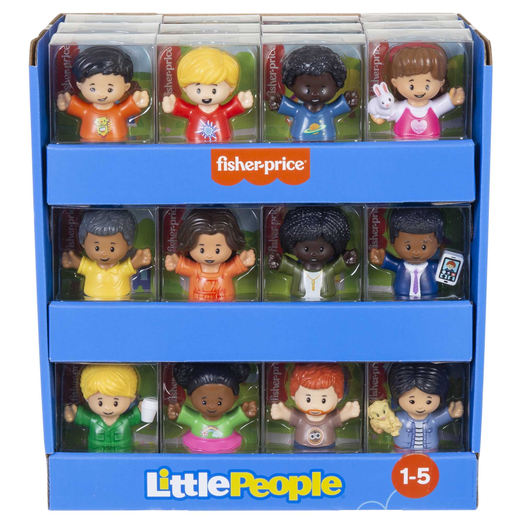 Fisher-Price Little People Single Figure Collection for Toddlers, Character May Vary - Image 2