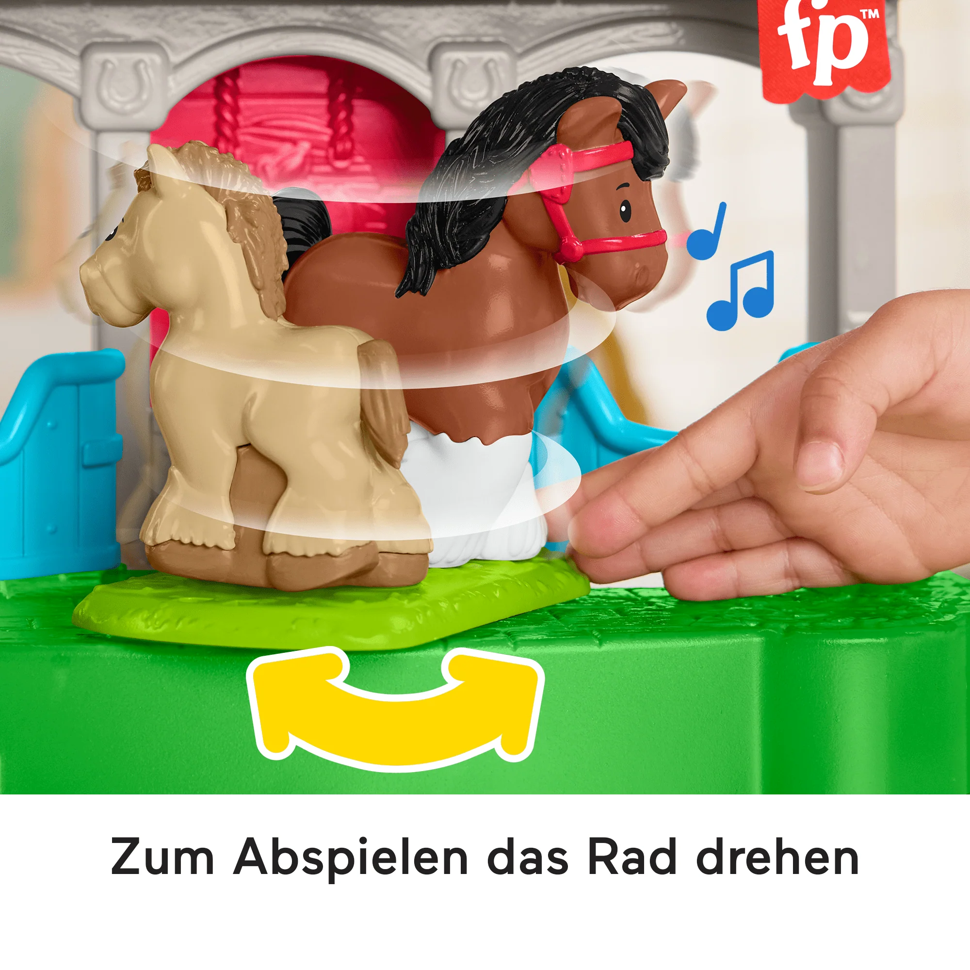 Fisher-Price Little People Niedlicher Pferdestall - Image 3