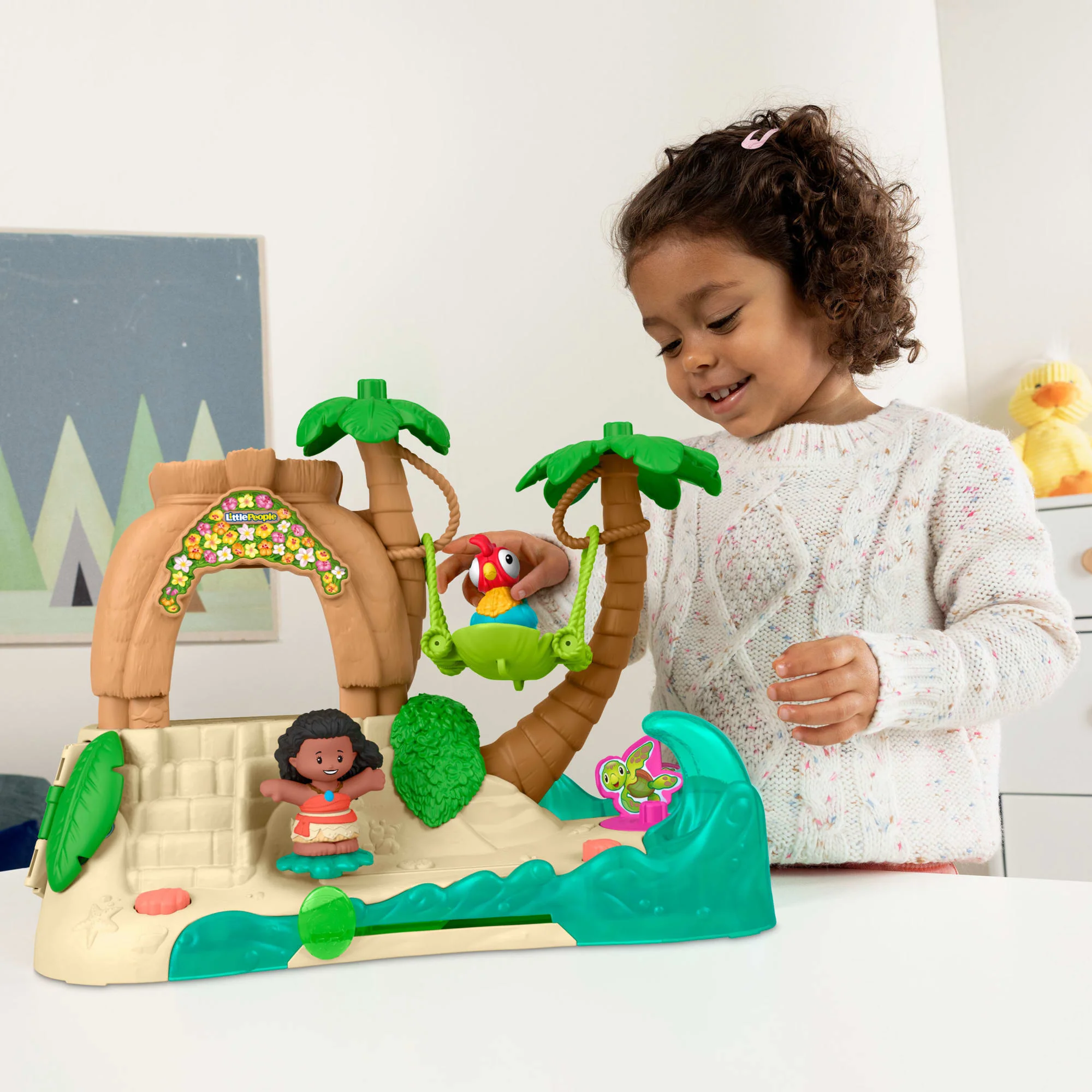 Fisher-Price Little People Village D’Aventure De Vaiana Little People - Image 4