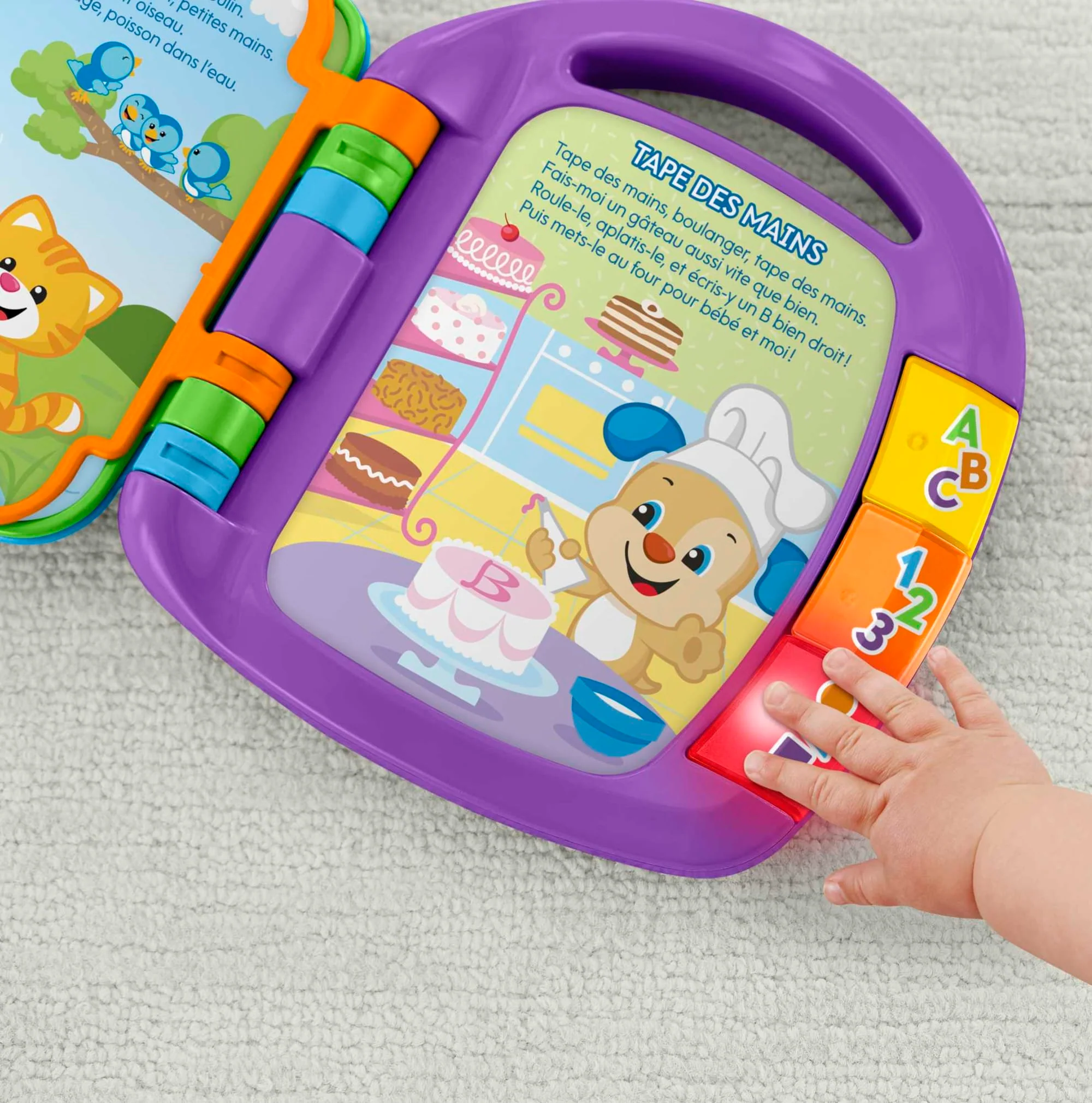 Fisher-Price - Livre Interactif Comptines - Livre Bébé - 6 Mois Et + - Image 3