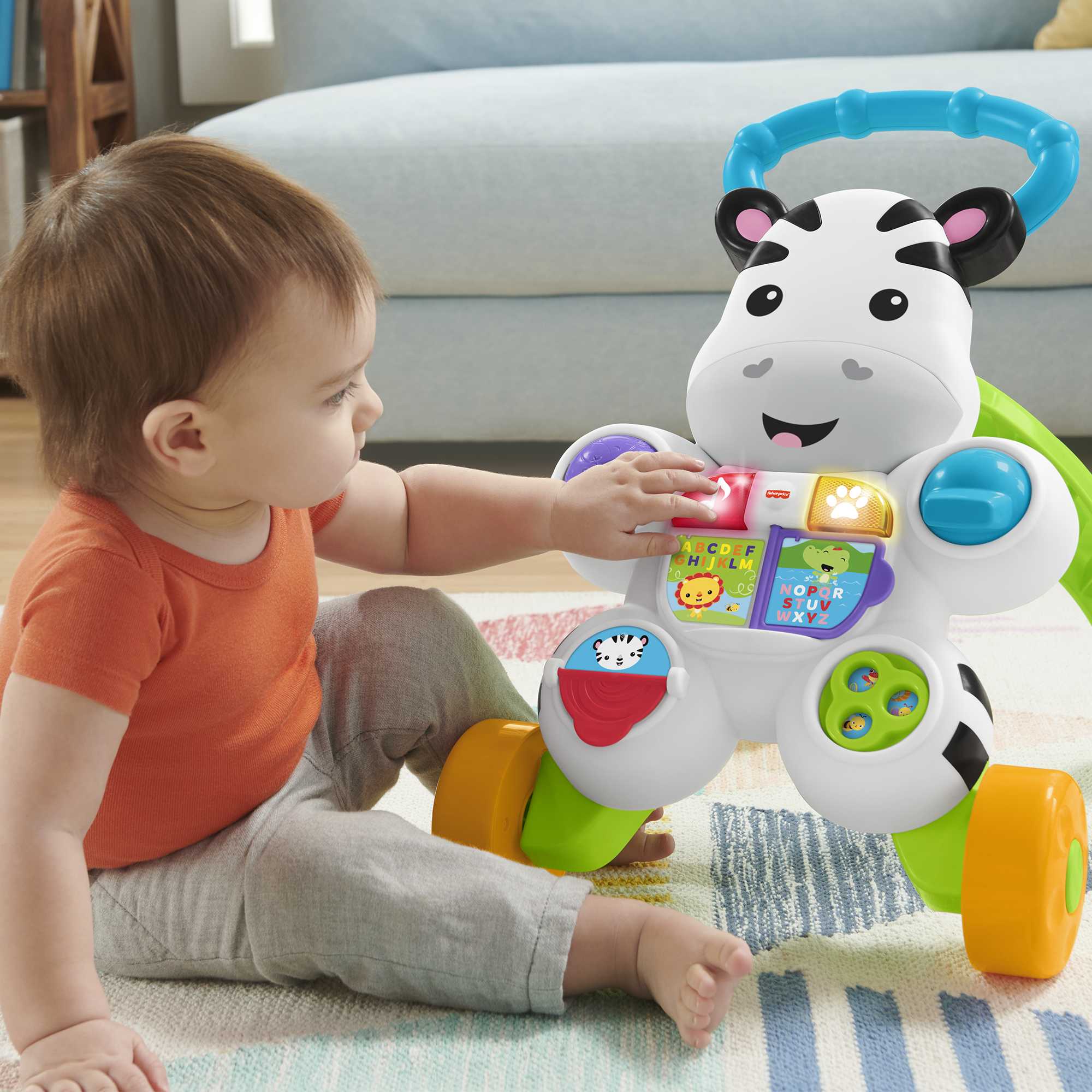 Fisher-Price – Loop-met-mij Zebra – Franse taal - Image 3