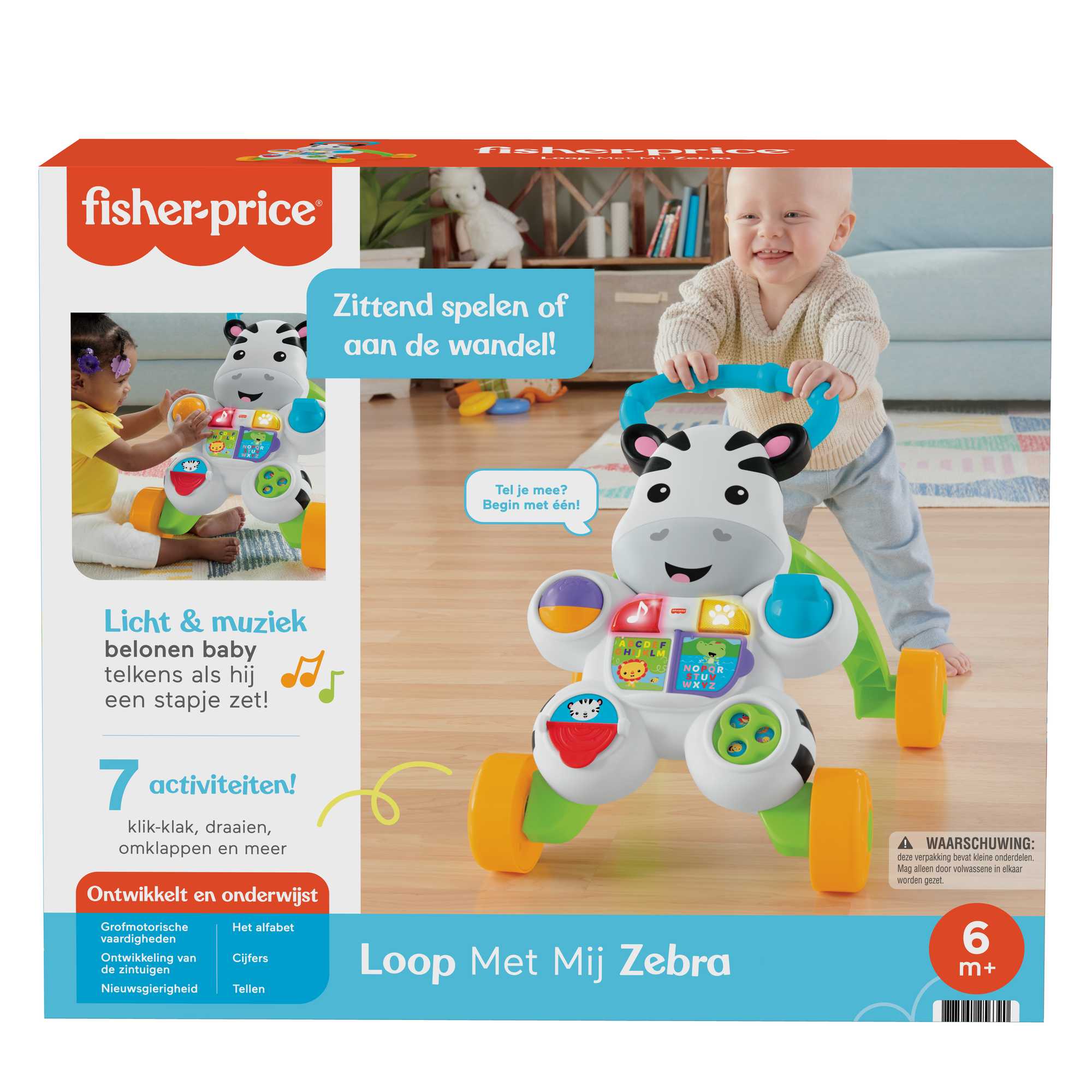 Fisher-Price – Loop-Met-Mij Zebra – Nederlandse Taal - Image 6