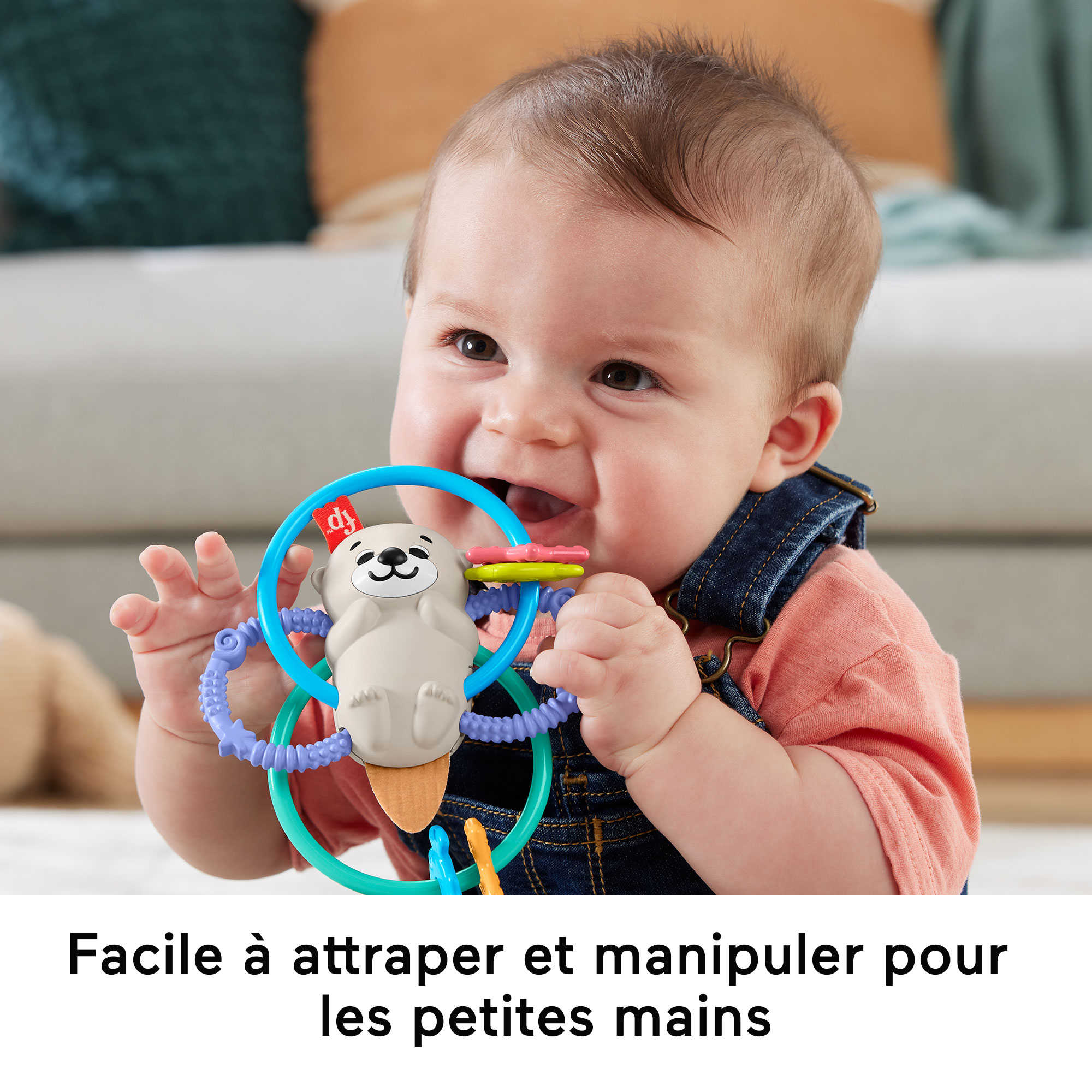 Fisher-Price - Loutre À Tordre Et Mordiller - Jouet D'Éveil - 3 Mois Et + - Image 5